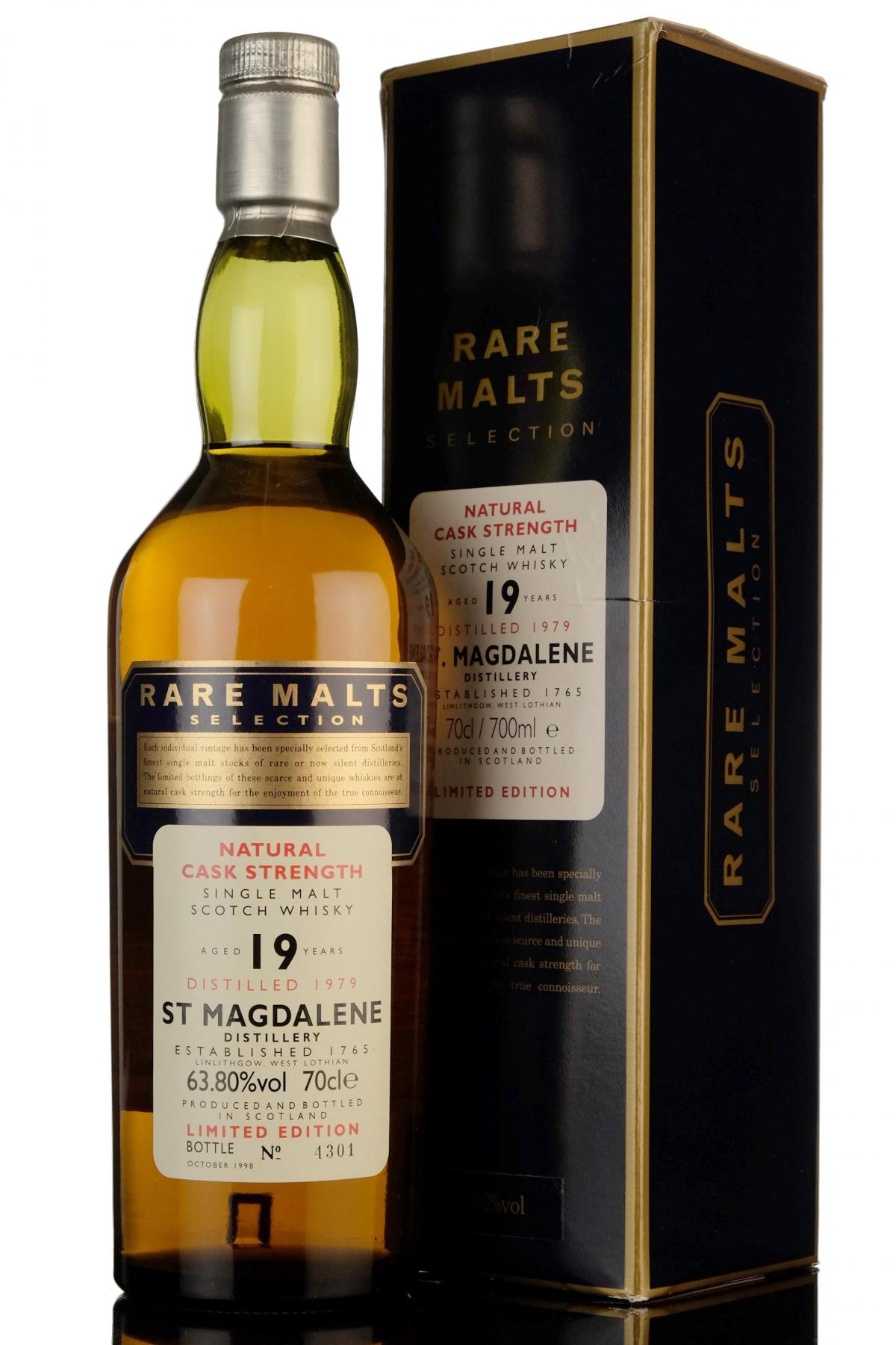St Magdalene 1979-1998 - 19 Year Old - Rare Malts 63.80%