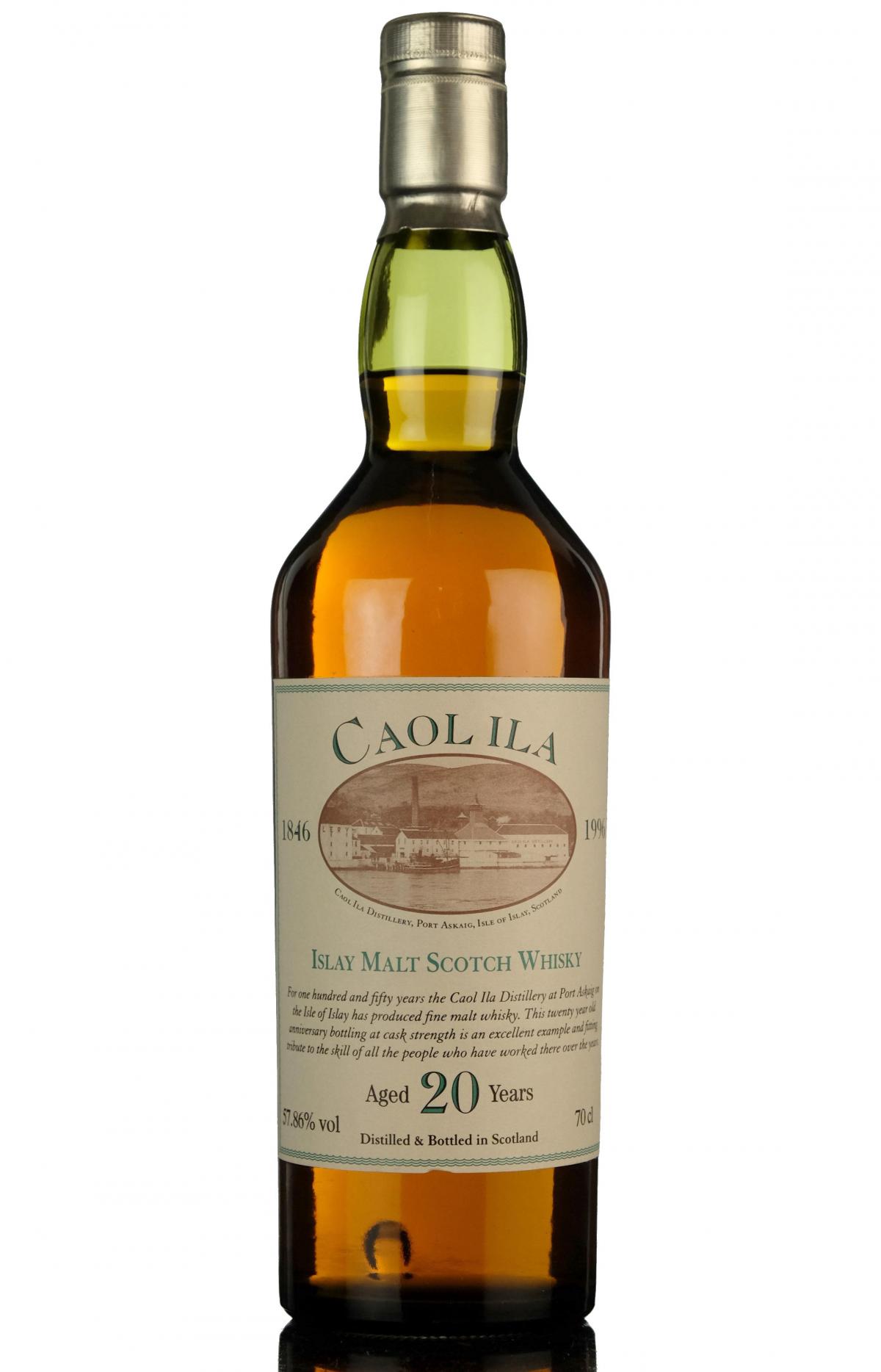 Caol Ila 20 Year Old - 150th Anniversary