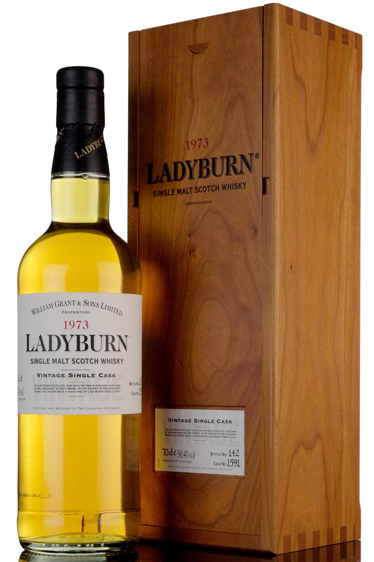 Ladyburn 1973-2000 - 27 Year Old - Single Cask 1591