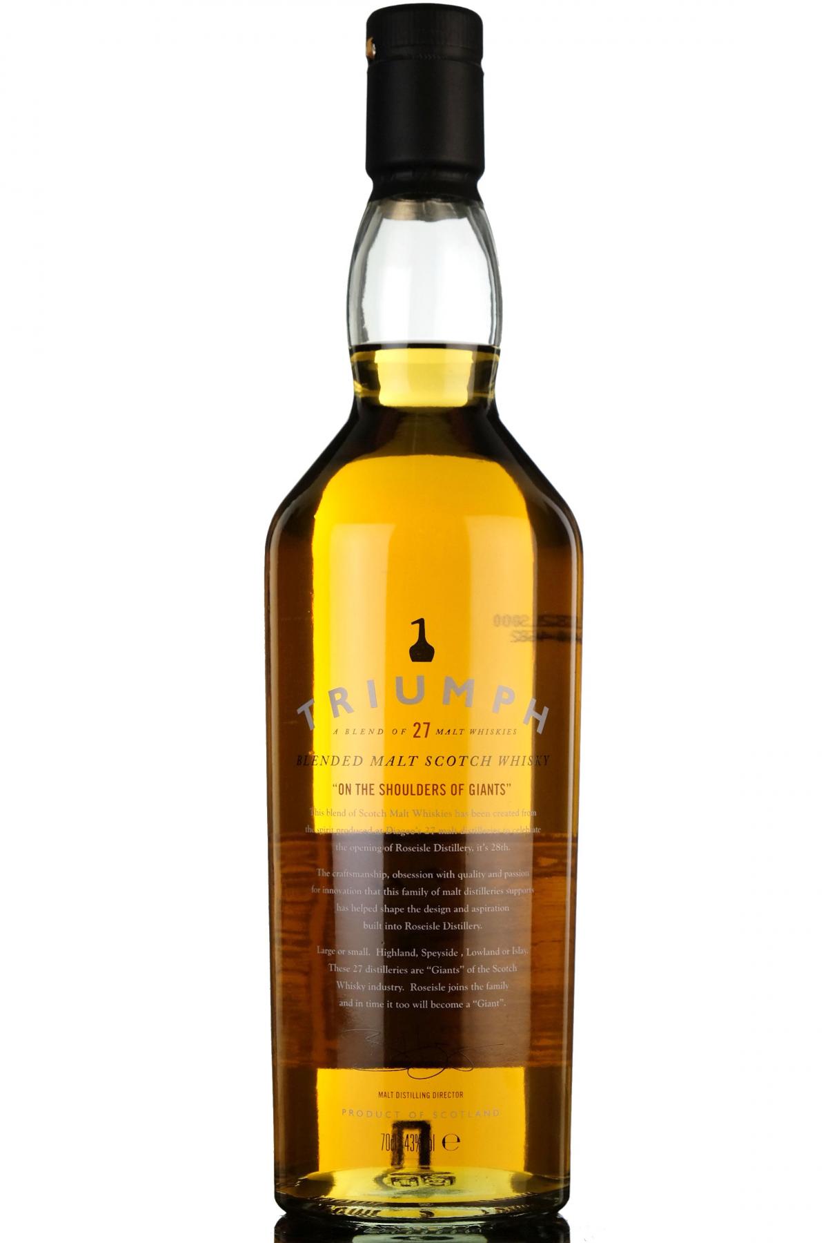 Triumph 27 Malt Distilleries