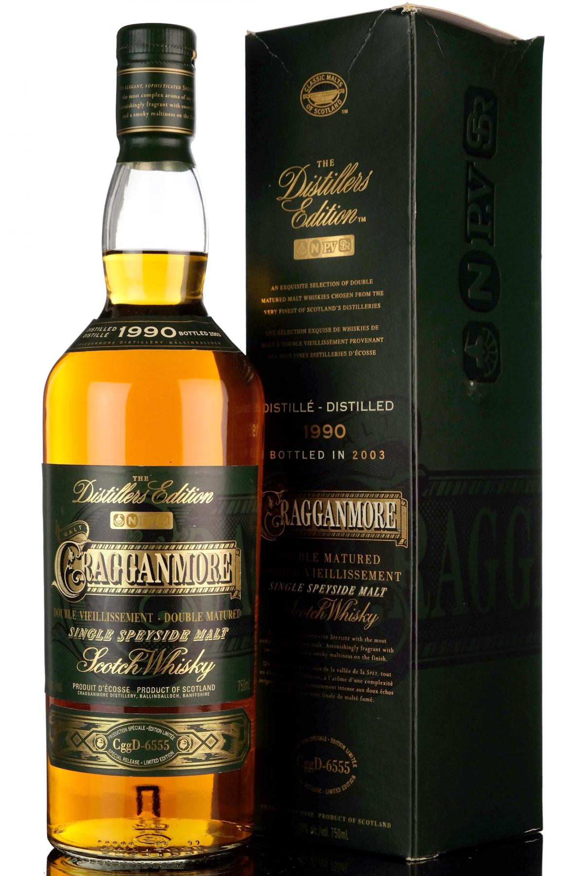 Cragganmore 1990-2003 - Distillers Edition