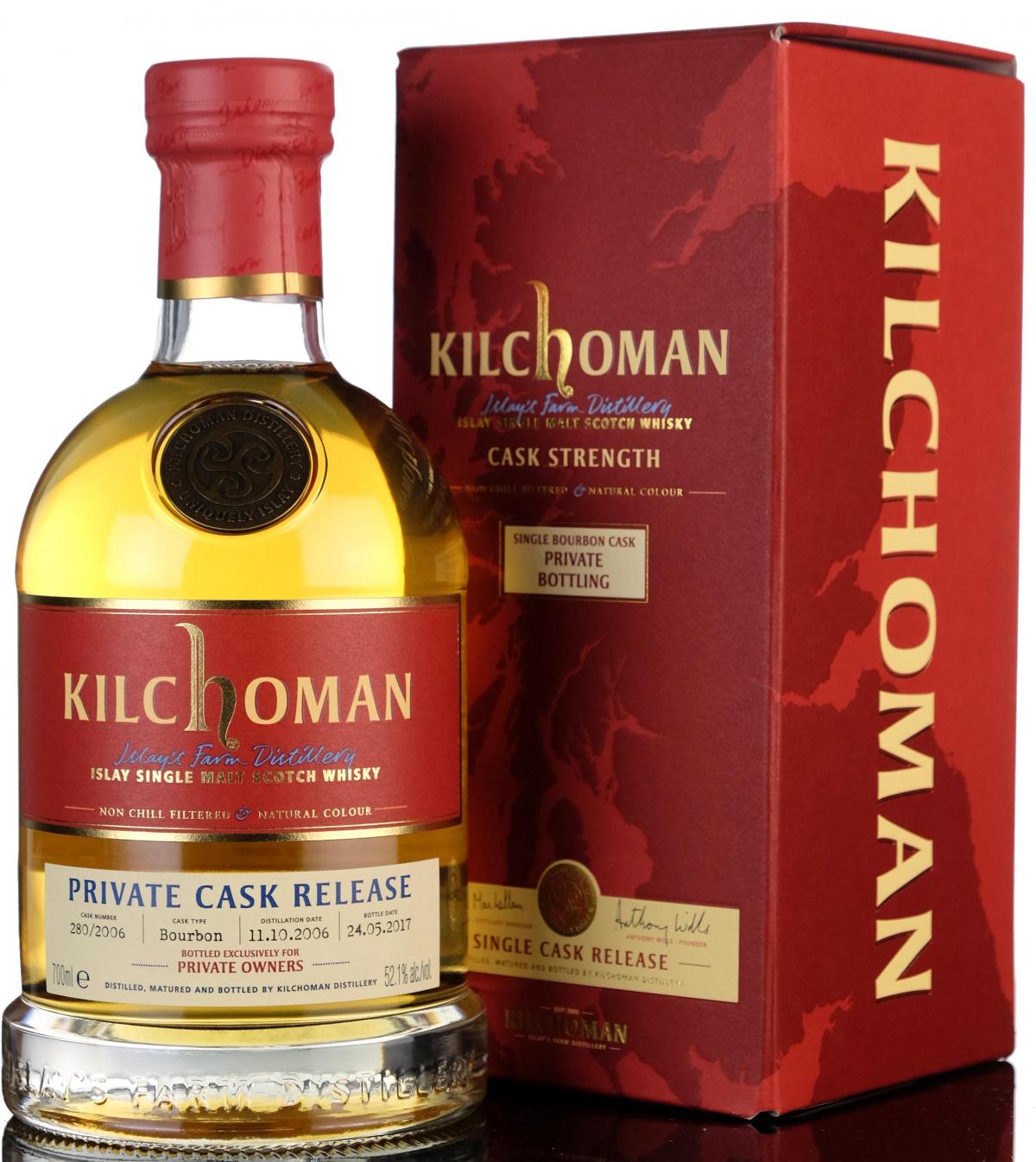 Kilchoman 2006-2017 - Private Cask Bottling