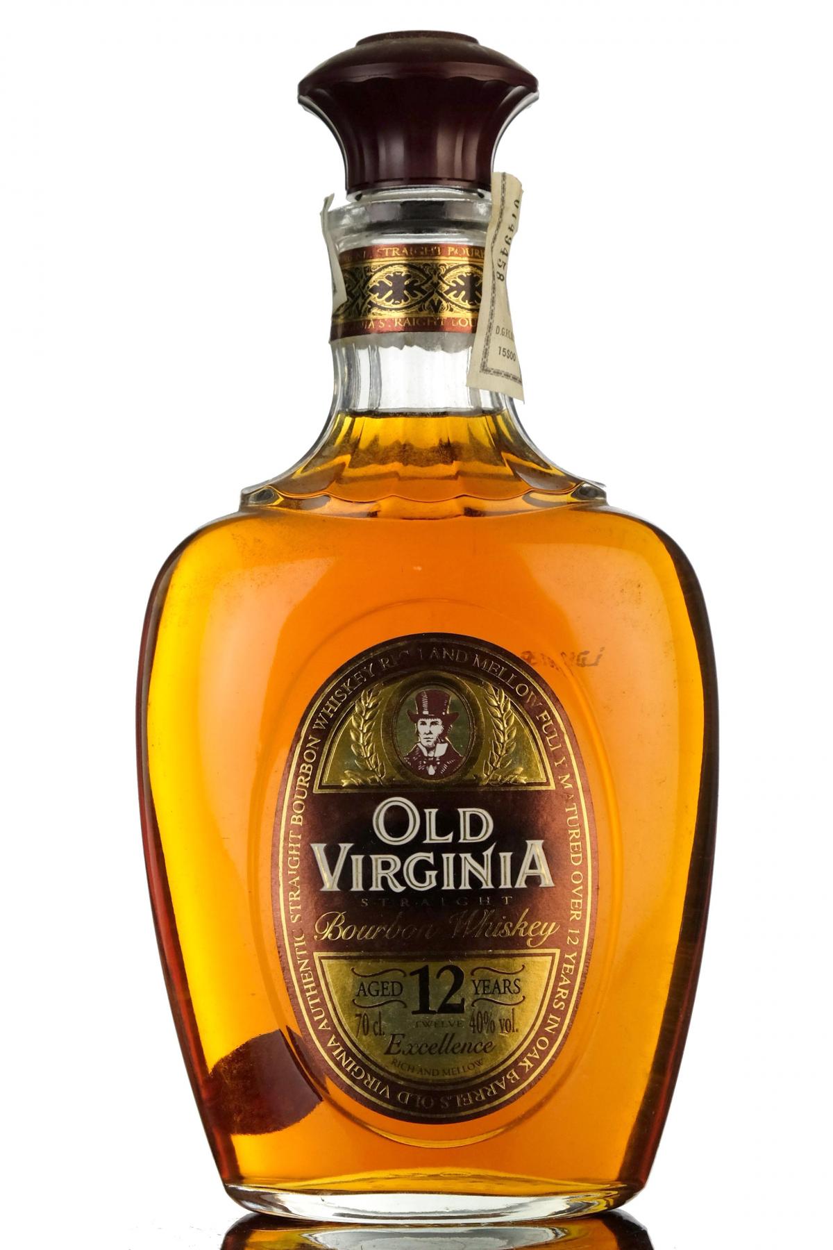 Old Virginia 12 Straight Bourbon Whiskey
