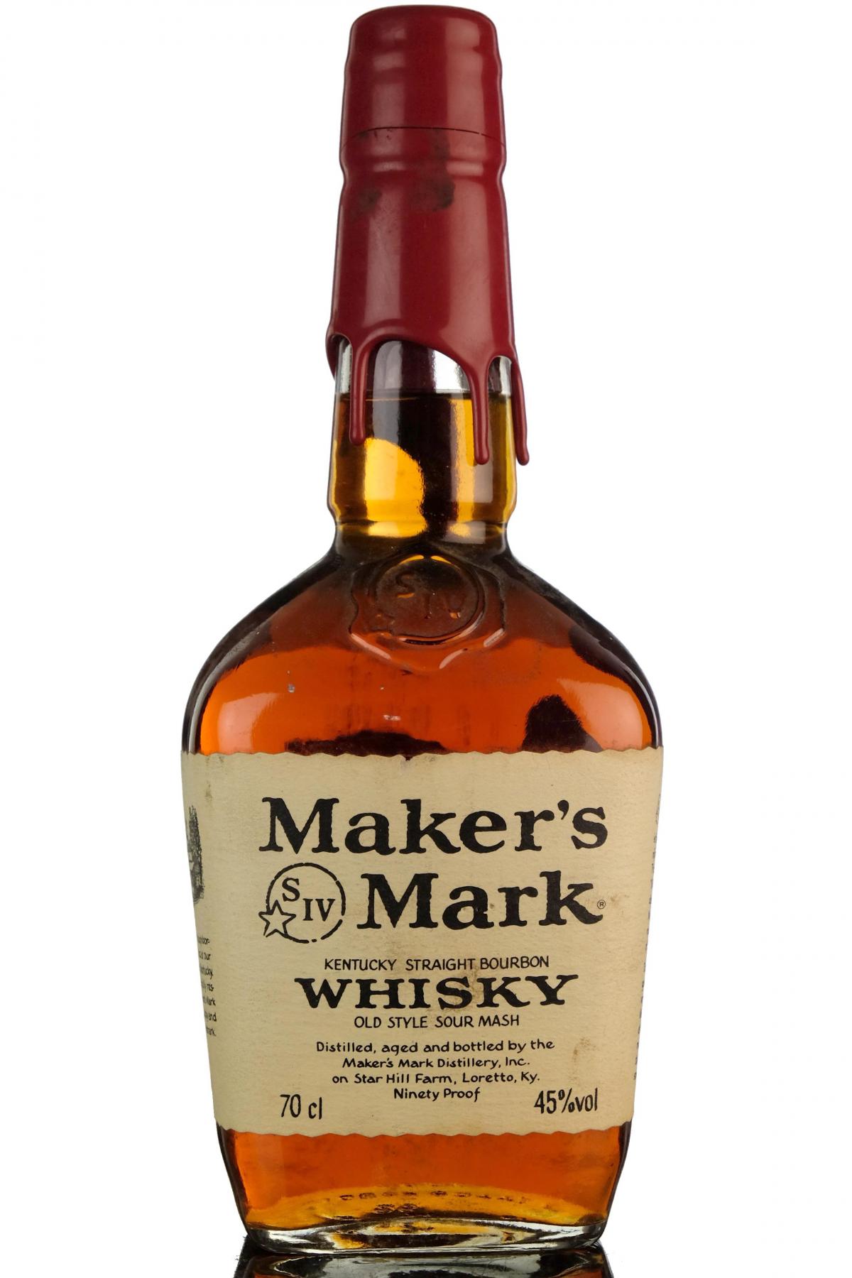 Makers Mark Kentucky Straight Bourbon Whiskey