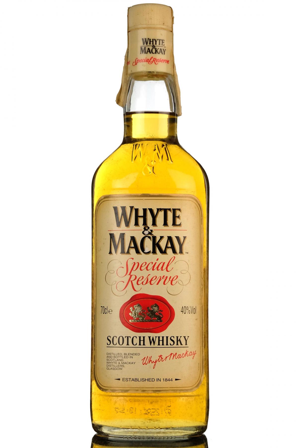 Whyte & Mackay Special Reserve