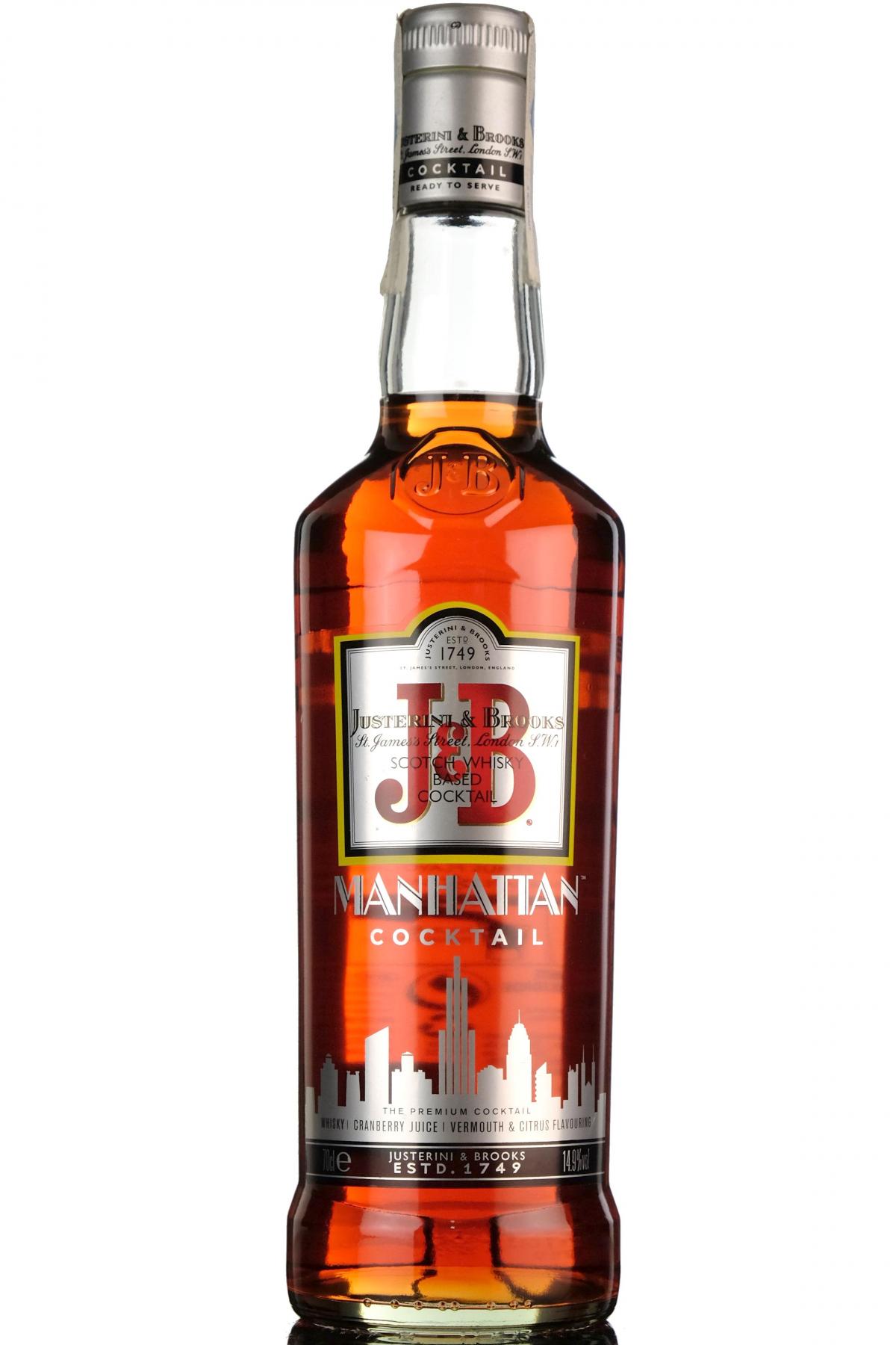 Jb Manhattan Cocktail