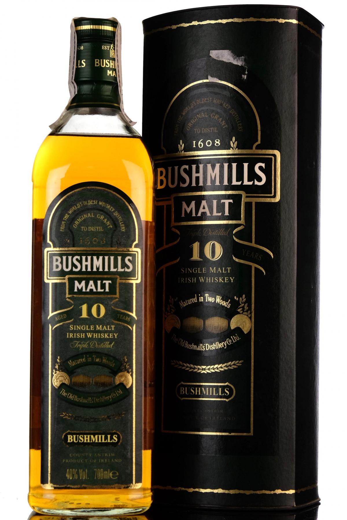 Bushmills 10 Year Old - Irish Whiskey