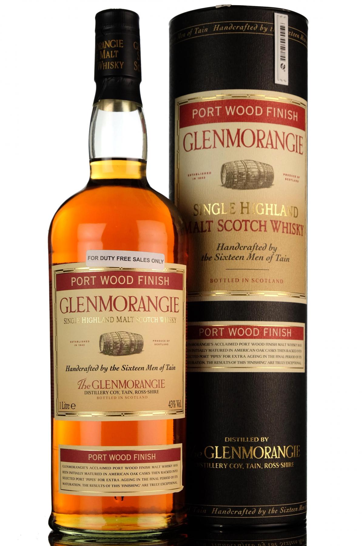 Glenmorangie Port Wood Finish - 1 Litre