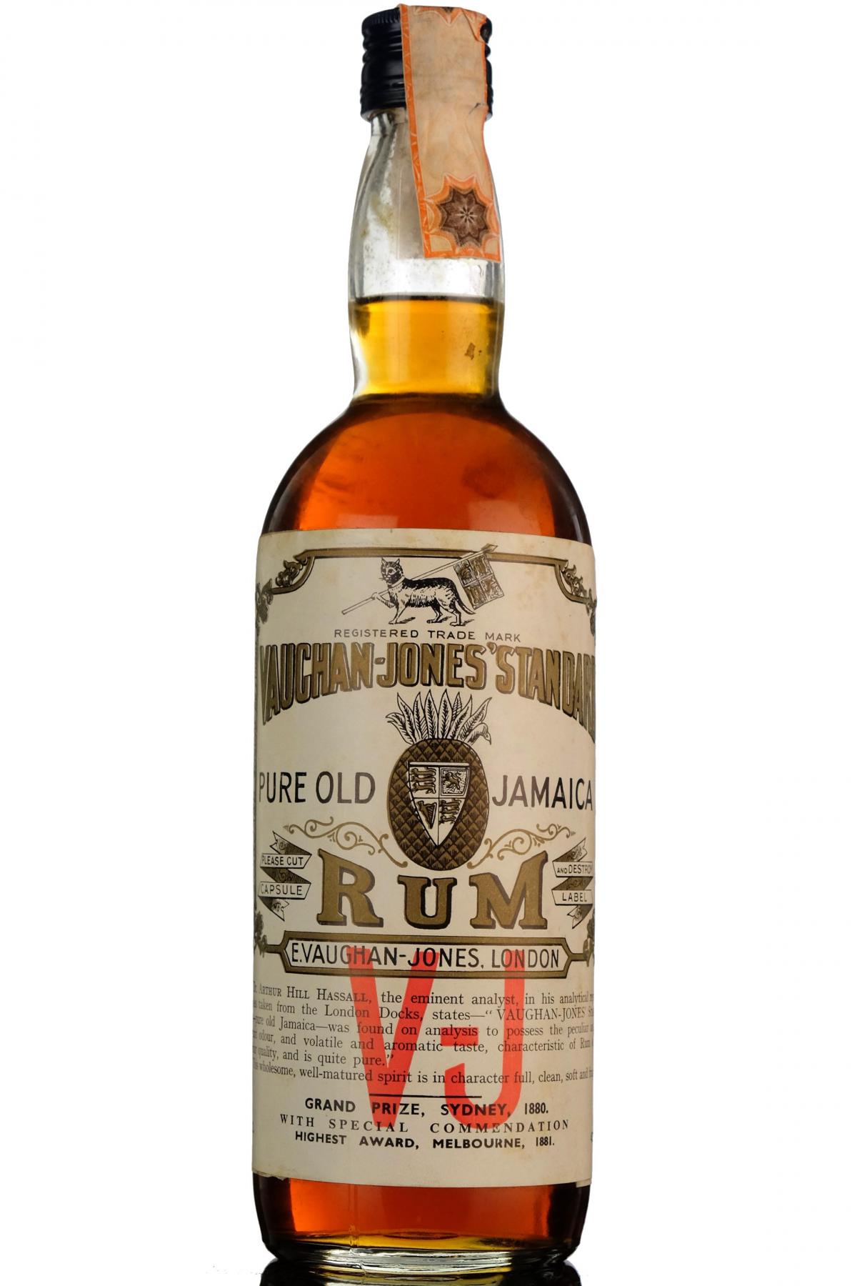 Vauchan Jones Jamaica Rum  1970s