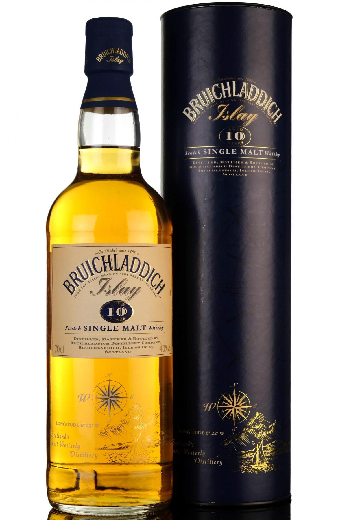 Bruichladdich 10 Year Old - 1990s