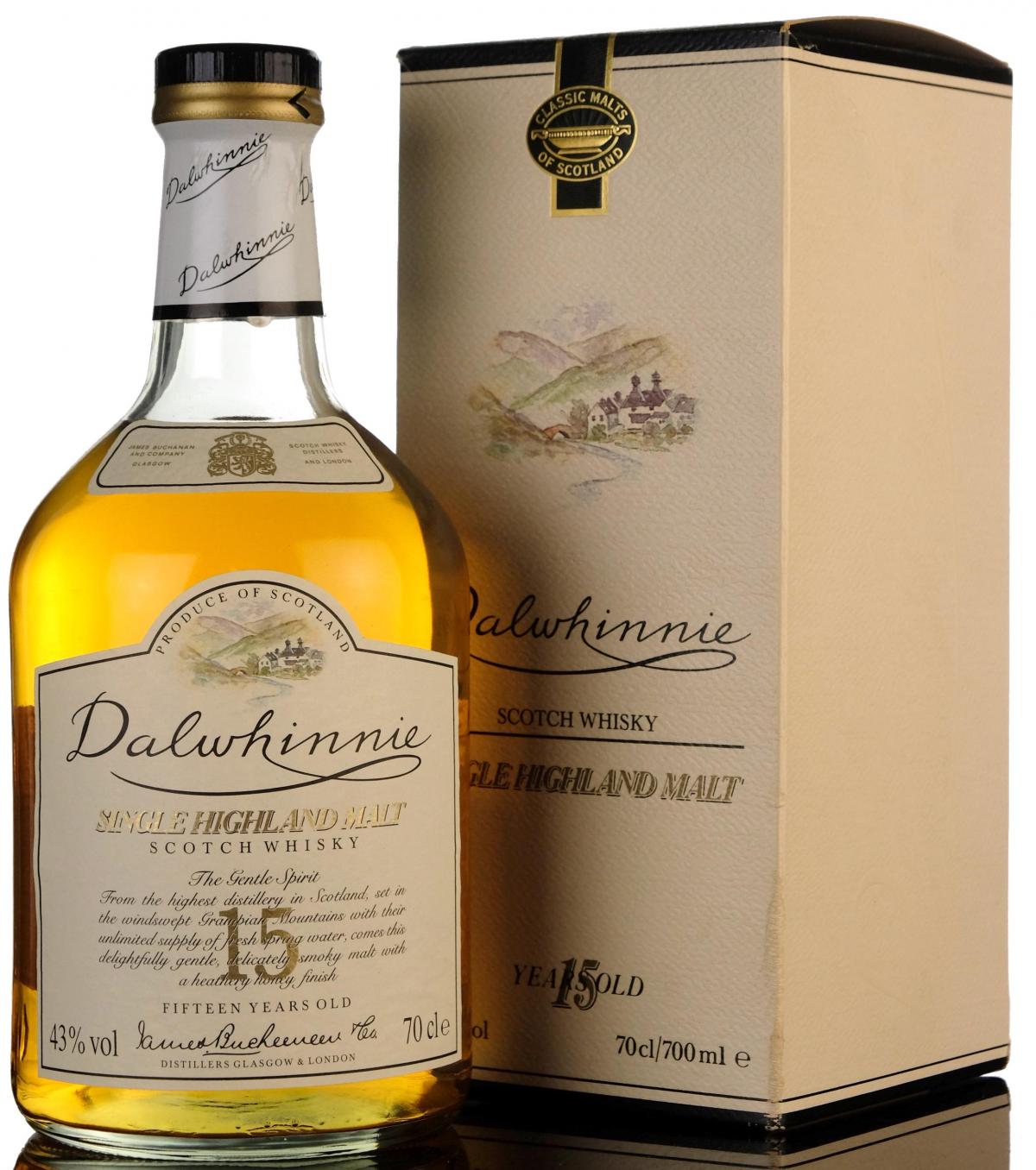 Dalwhinnie 15 Year Old - 1990s