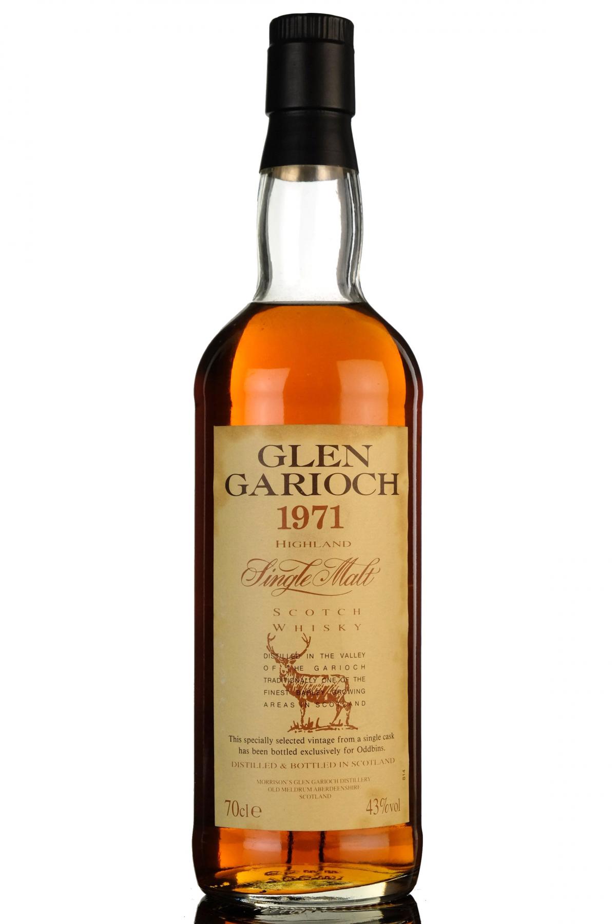 Glen Garioch 1971 - Oddbins Exclusive