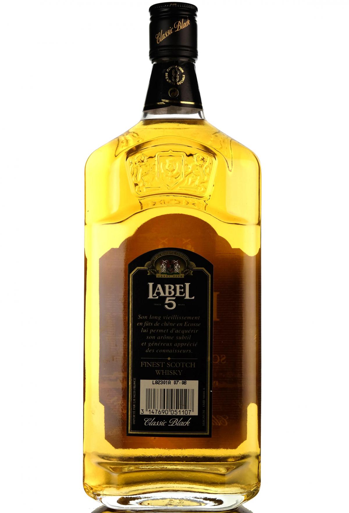 Label 5 - 1 Litre