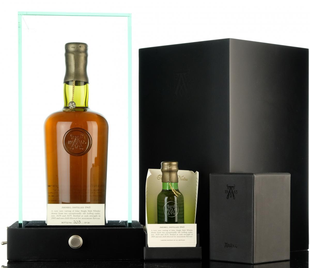 Ardbeg 1965 Museum Case + Matching Miniature