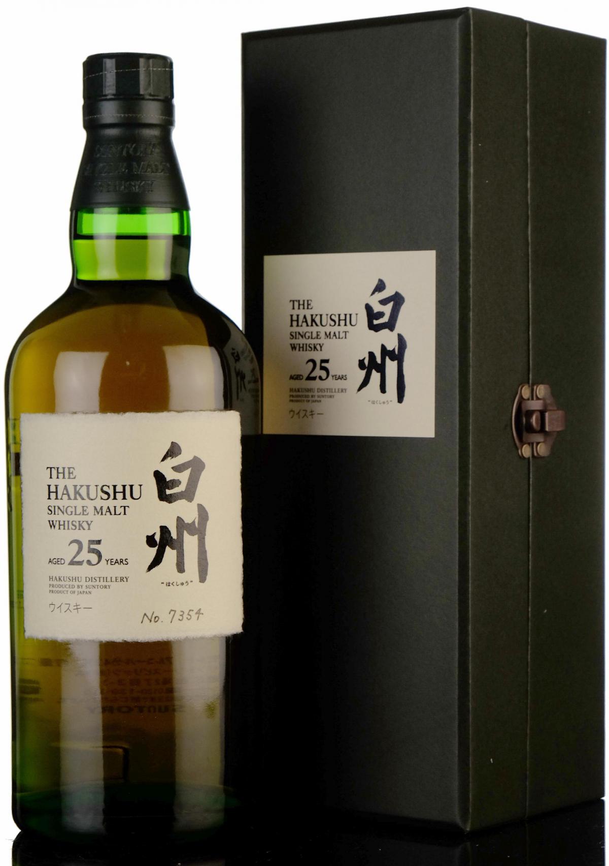 Hakushu 25 Year Old