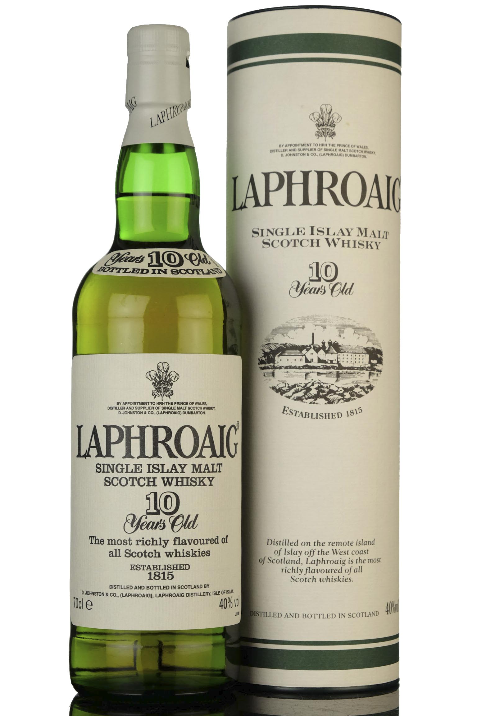 Laphroaig 10 Year Old - Late 1990s