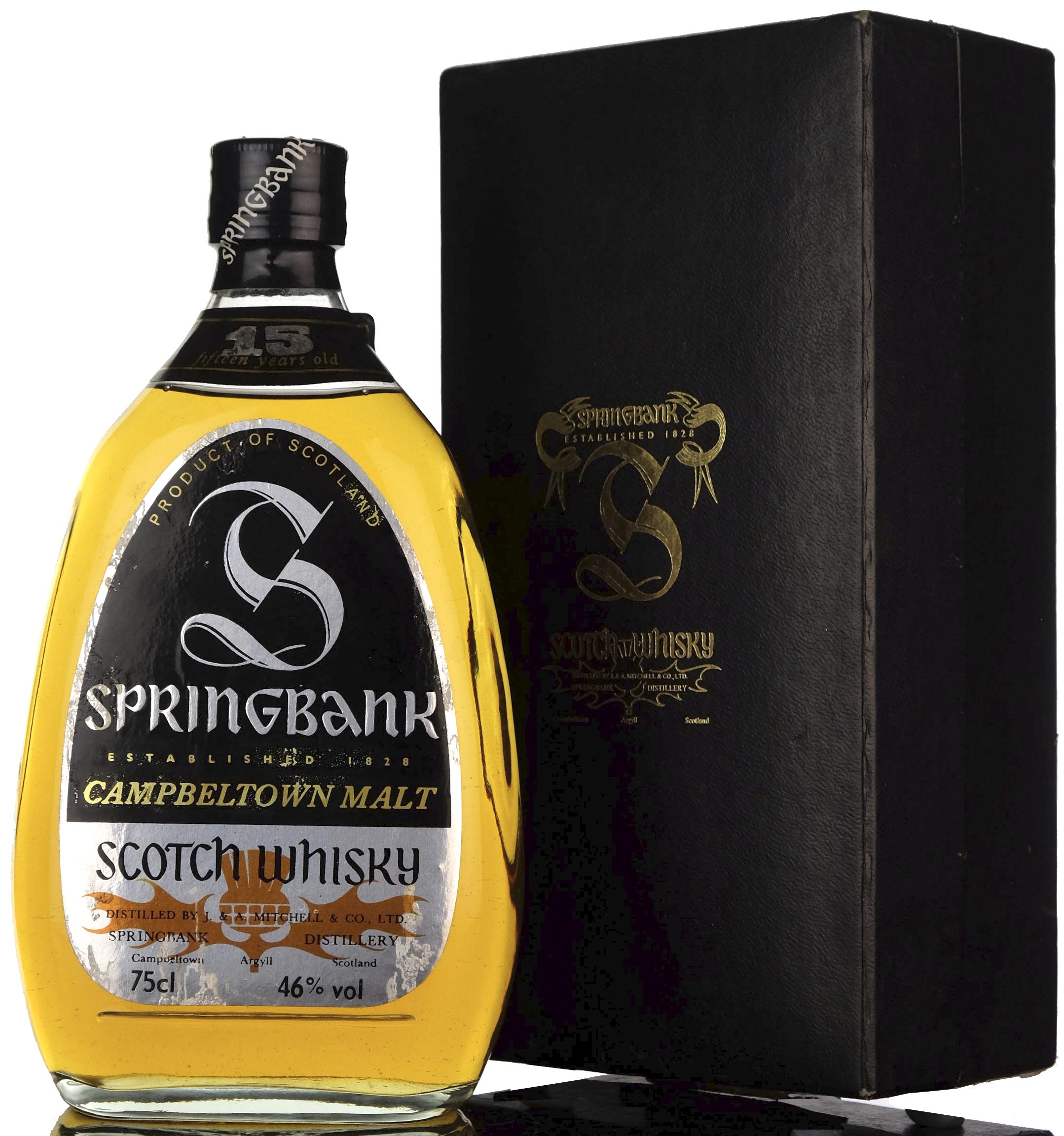 Springbank 15 Pear Shaped Bottle Circa 1980