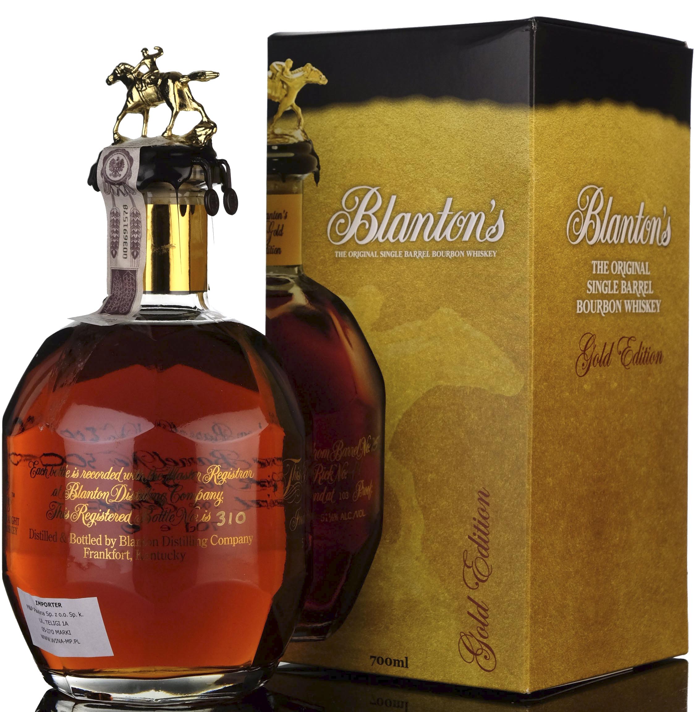 Blantons Gold Edition Barrel 500 Kentucky Straight Bourbon Whiskey