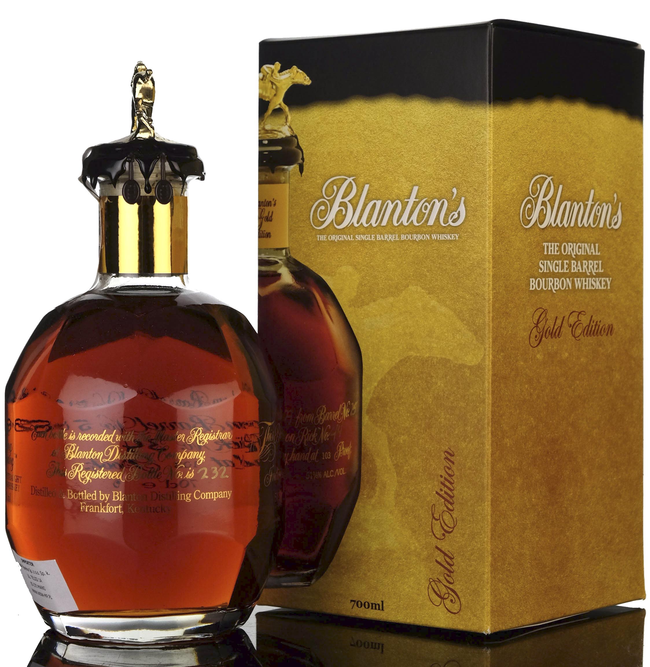 Blantons Gold Edition Barrel 508 Kentucky Straight Bourbon Whiskey