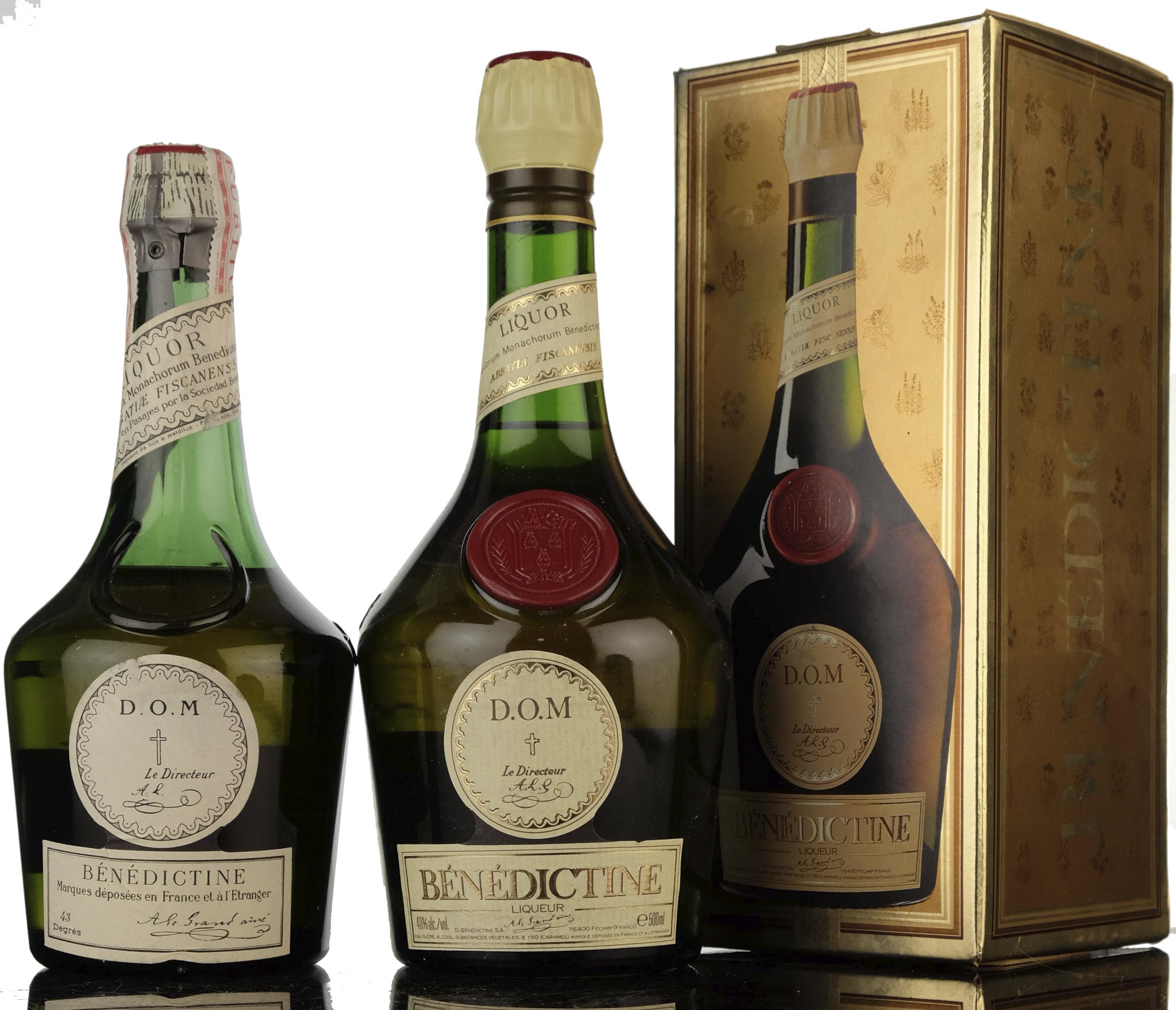 2 x Benedictine D.O.M