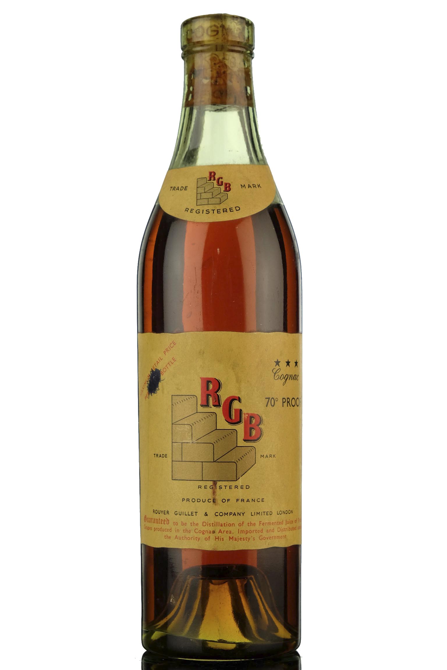 Rouyer Guillet 3 Star Cognac - Half Bottle