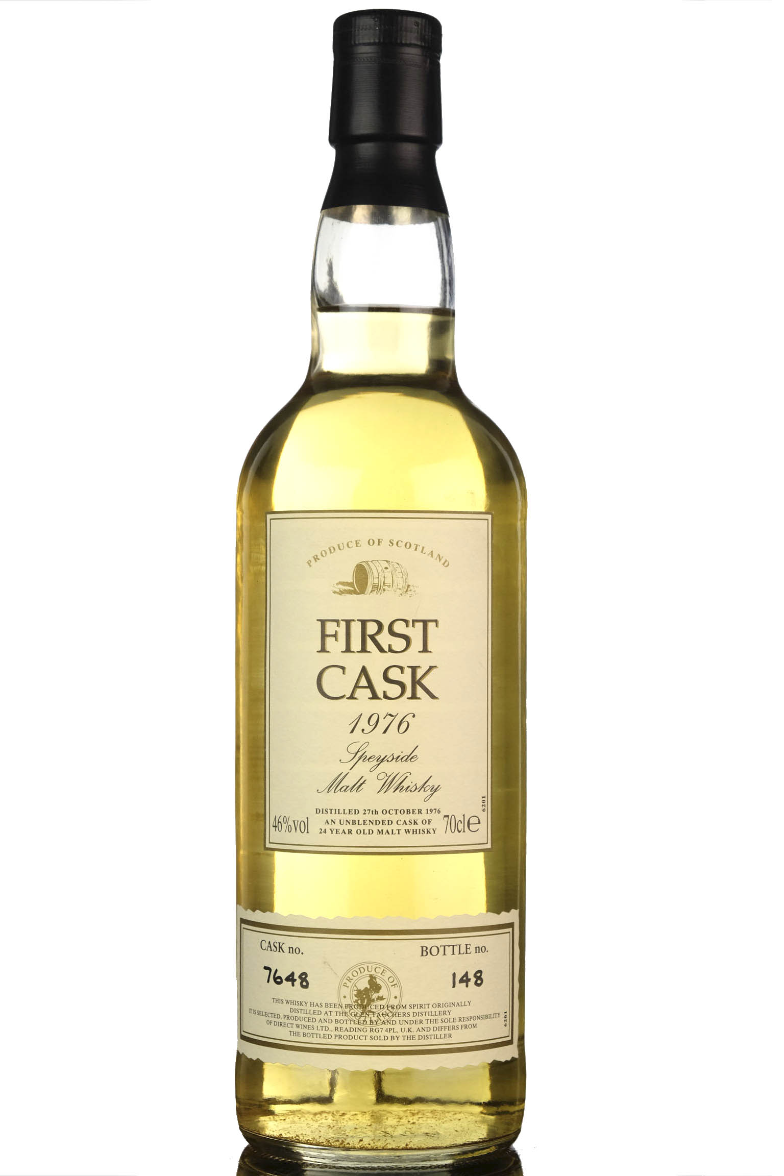 Glentauchers 1976 - 24 Year Old - First Cask 7648