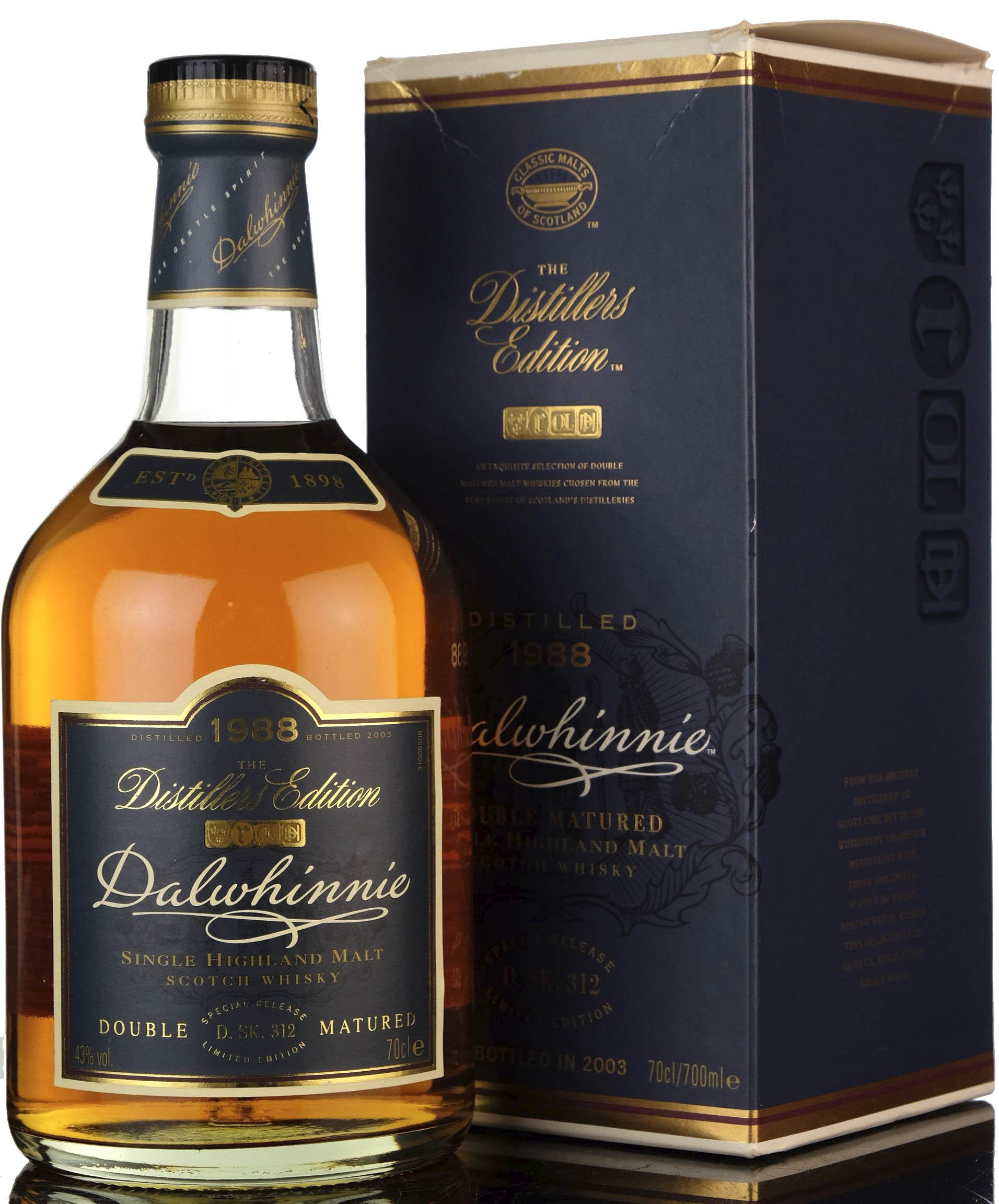 Dalwhinnie 1988-2003 - Distillers Edition
