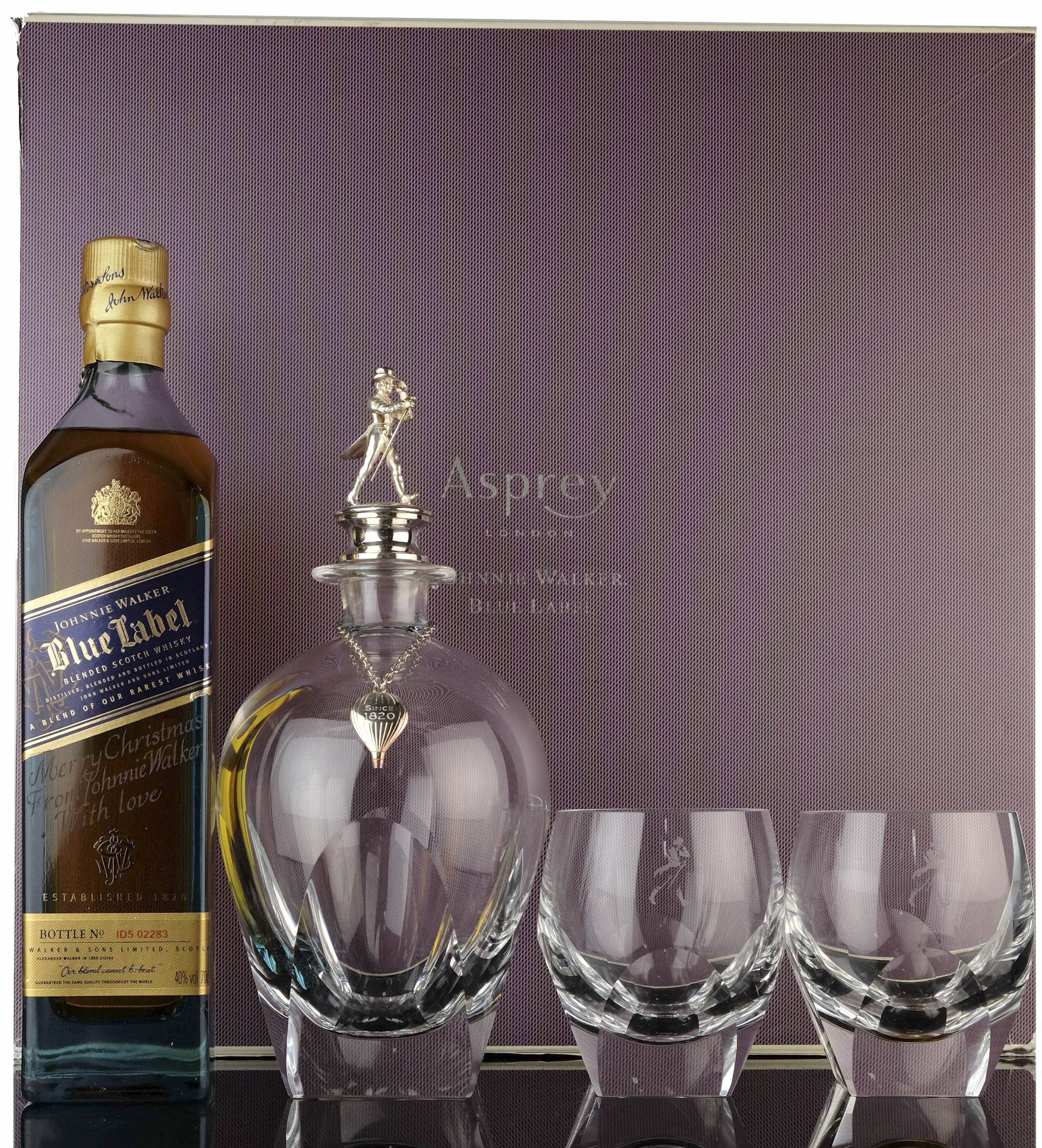 Johnnie Walker Blue Label Asprey Presentation Set