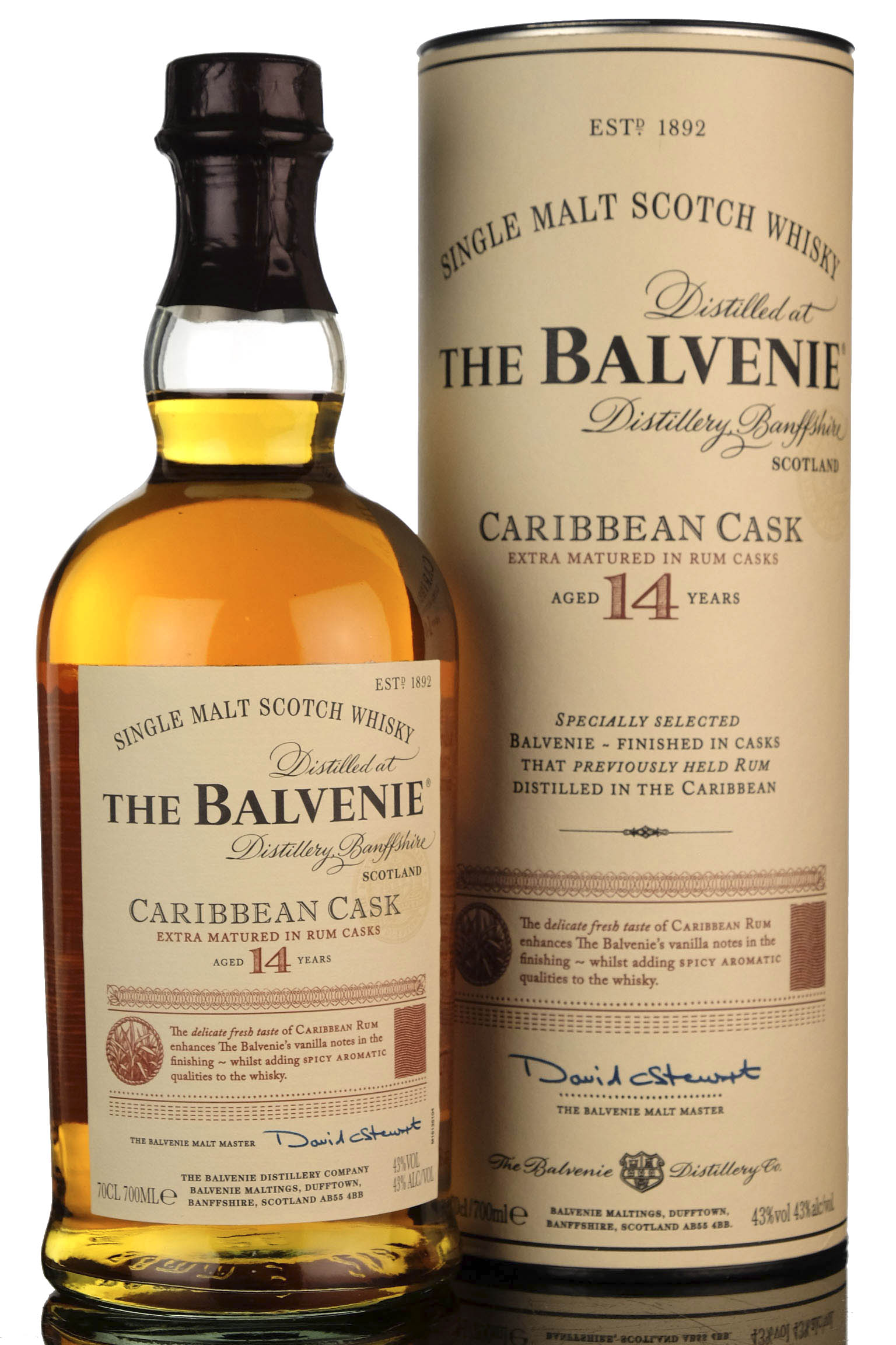 Balvenie 14 Year Old - Caribbean Cask