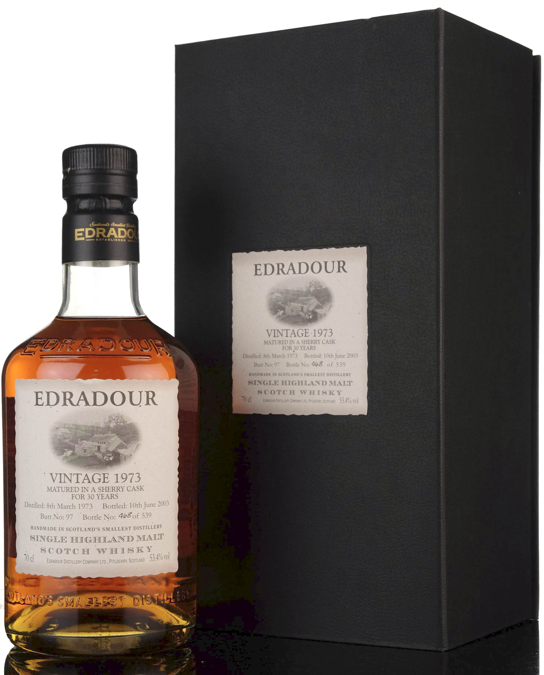 Edradour 1973-2003 - 30 Year Old - Single Cask 97