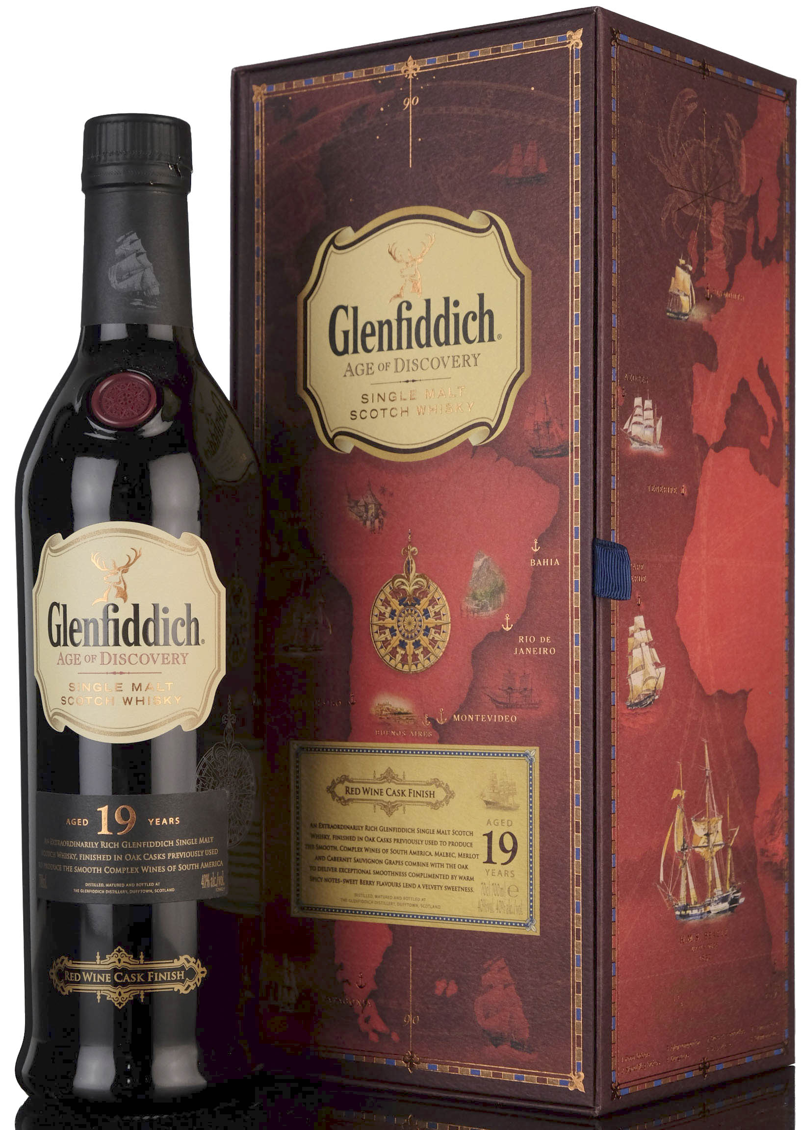 Glenfiddich 19 Year Old - Age Of Discovery - Red Wine Cask Finish