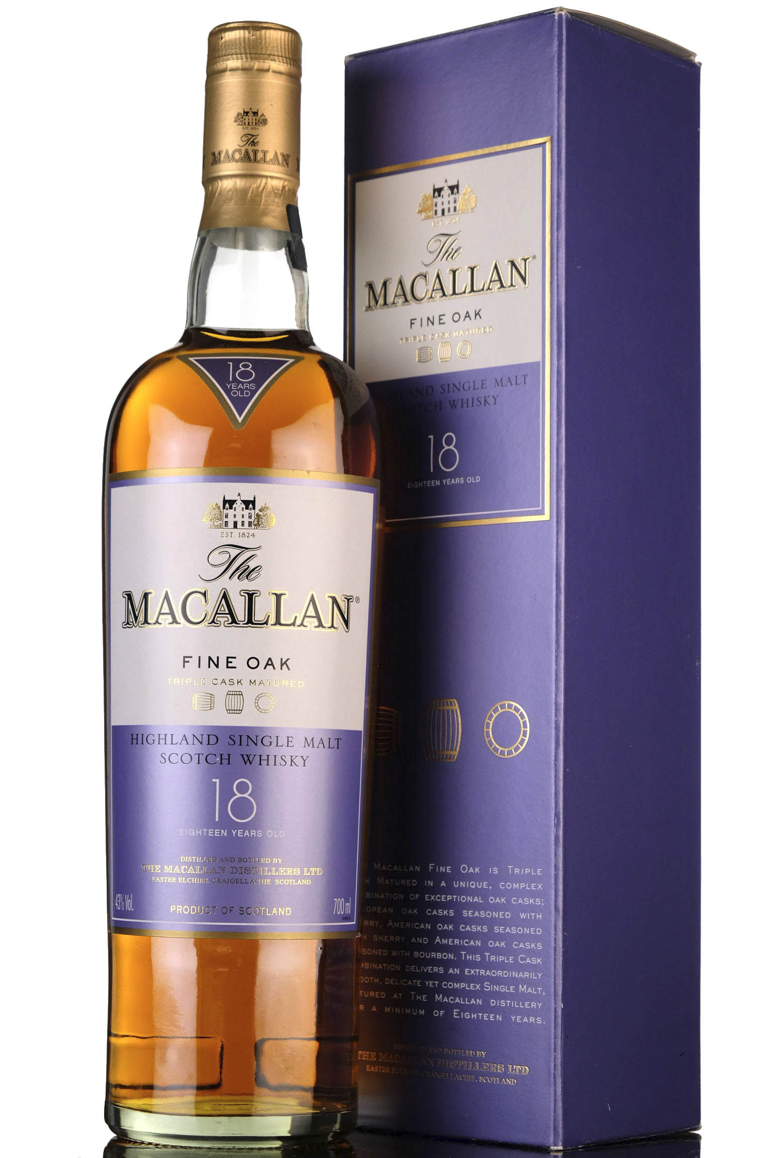 Macallan 18 Year Old - Fine Oak