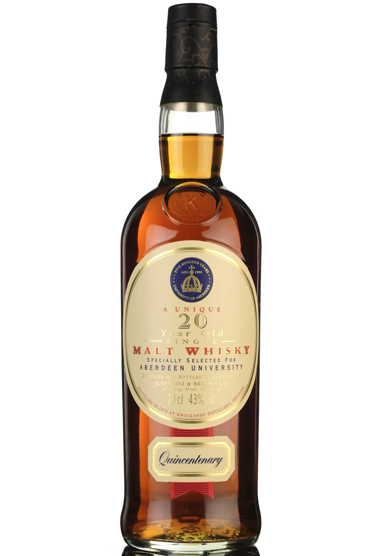 Knockando 1974 - 20 Year Old - Aberdeen University Quincentenary 1995