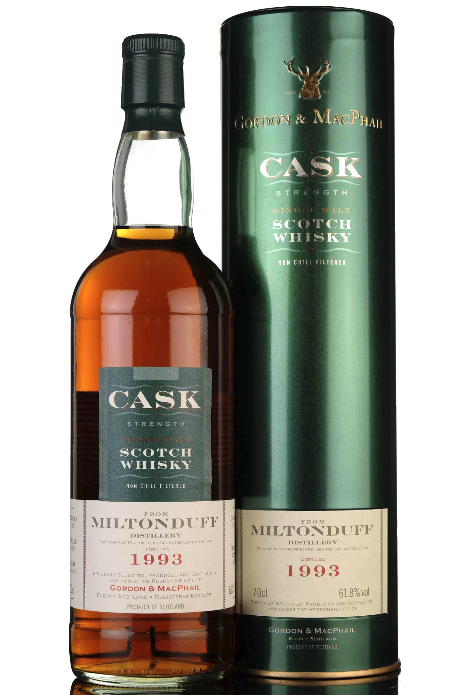 Miltonduff 1993-2005 - Gordon & MacPhail - CASK