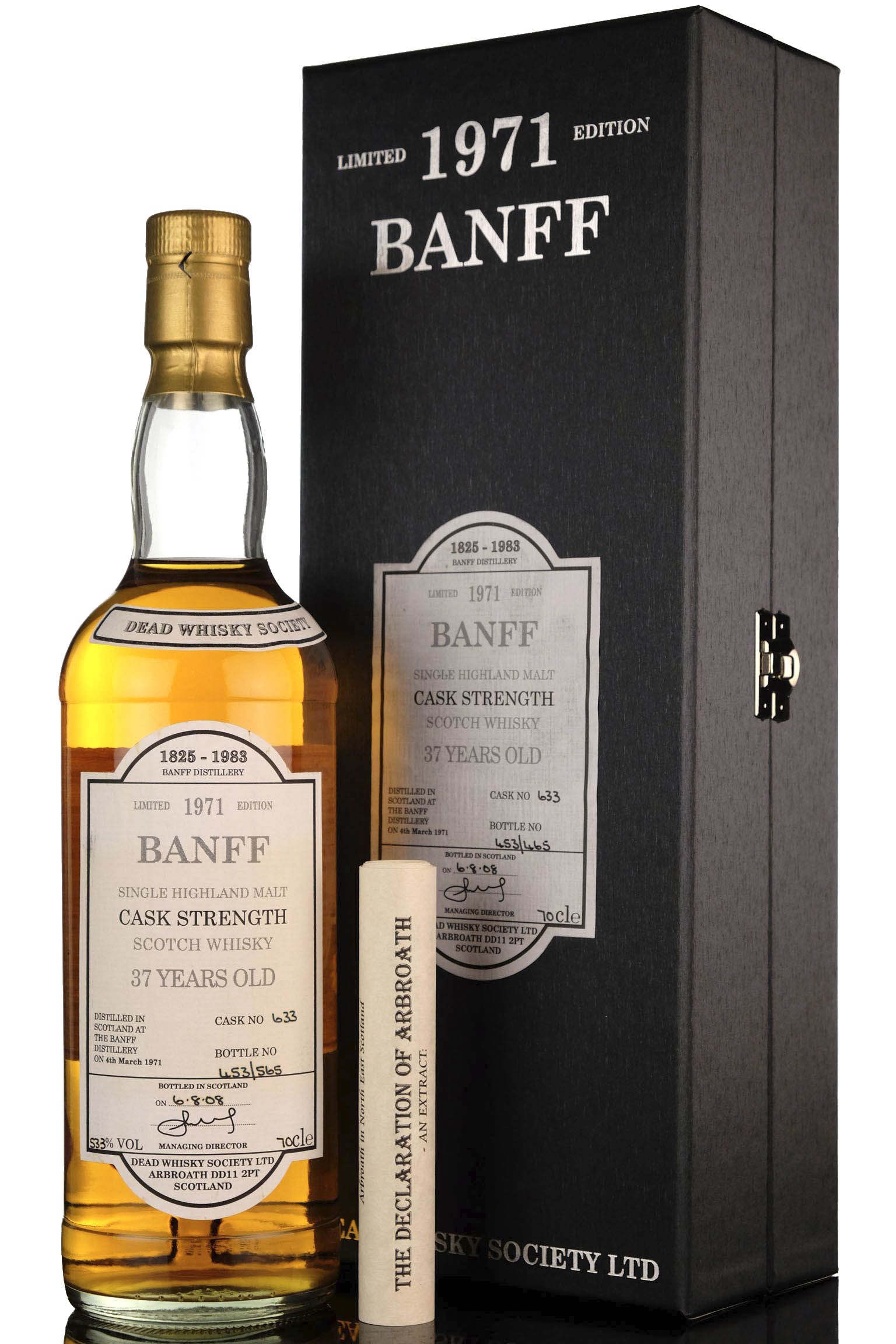 Banff 1971-2008 - 37 Year Old - Dead Whisky Society