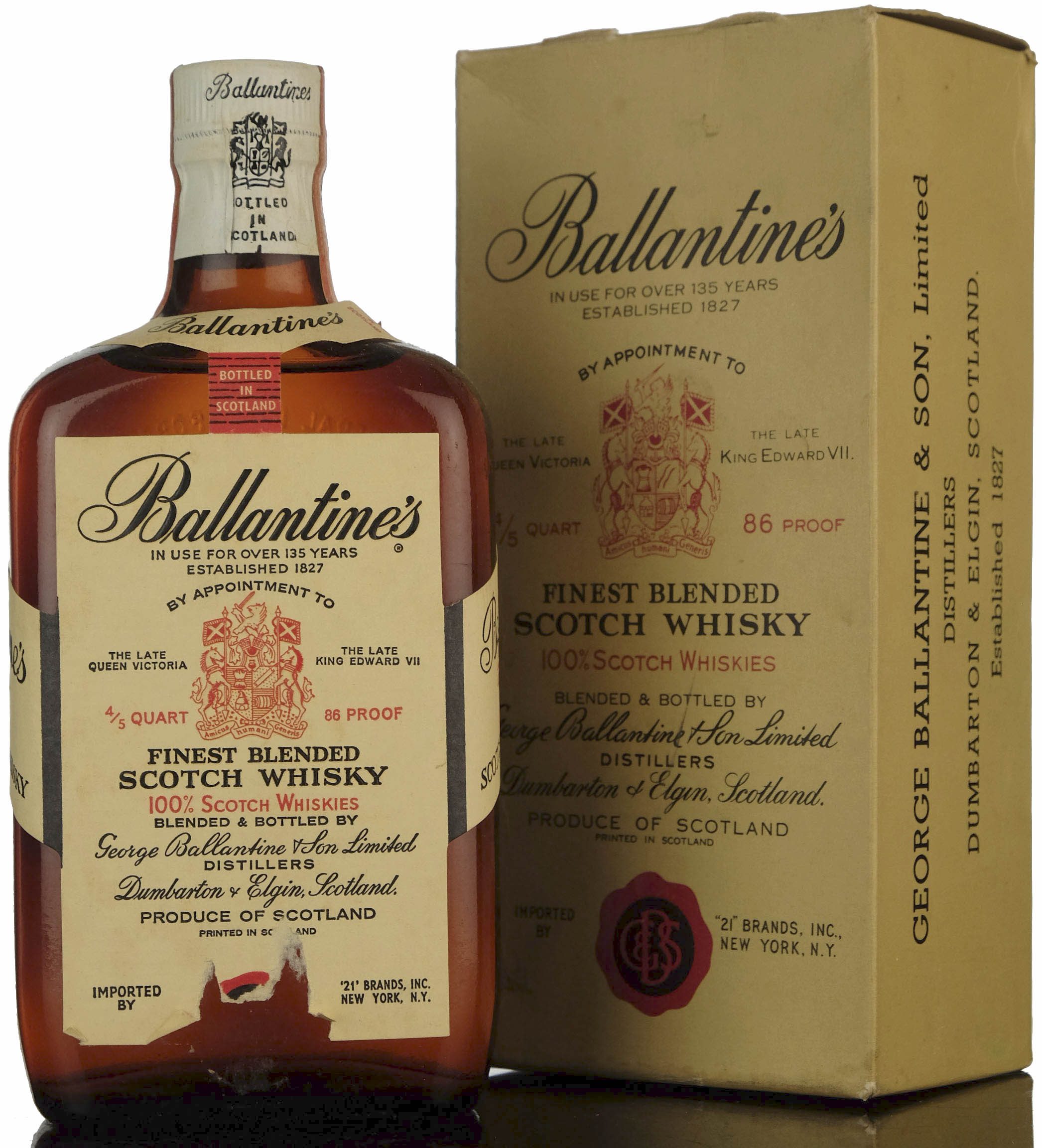 Ballantines Finest - 1960s