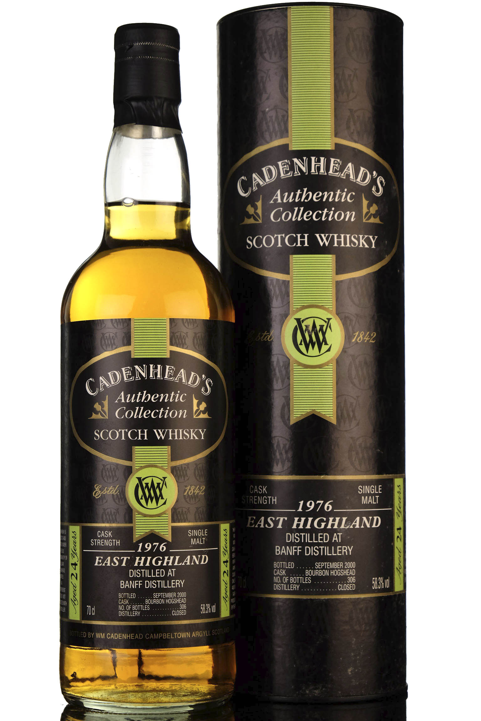 Banff 19762000 24 Year Old Cadenheads Authentic Collection