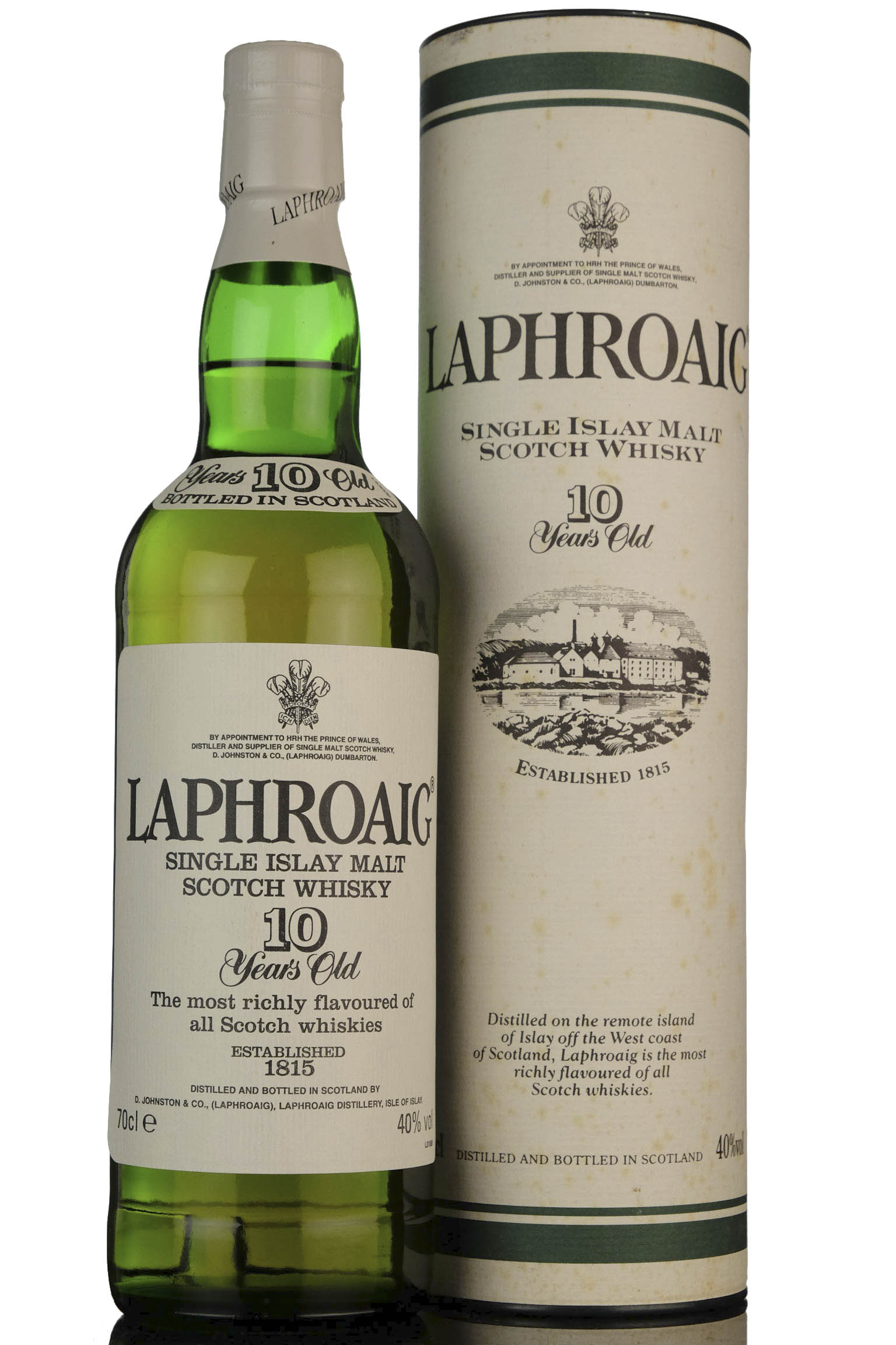 Laphroaig 10 Year Old - Late 1990s