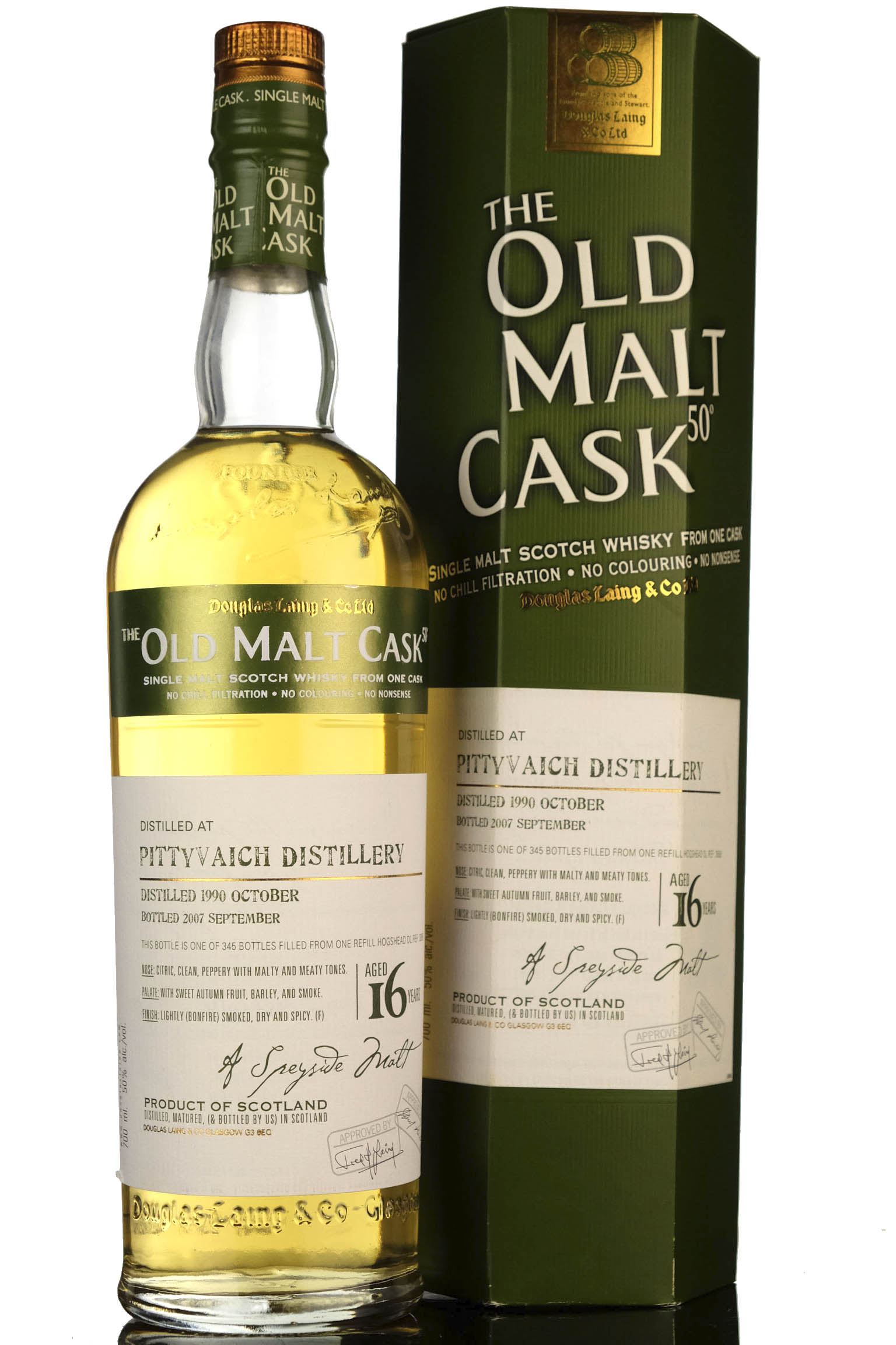 Pittyvaich 1990-2007 - 16 Year Old - Douglas Laing - Old Malt Cask