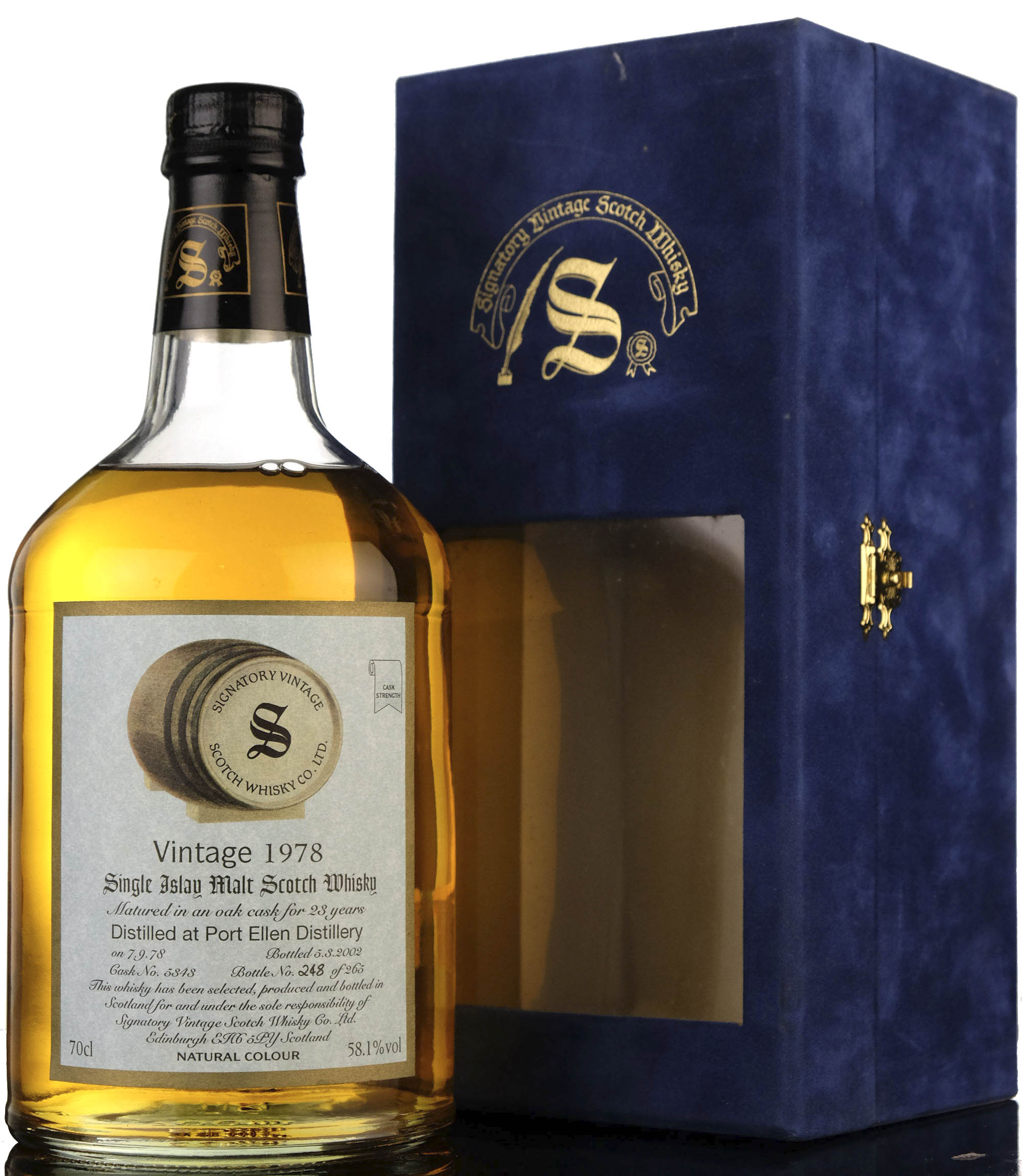 Port Ellen 1978-2002 - 23 Year Old - Signatory Vintage - Single Cask 5343