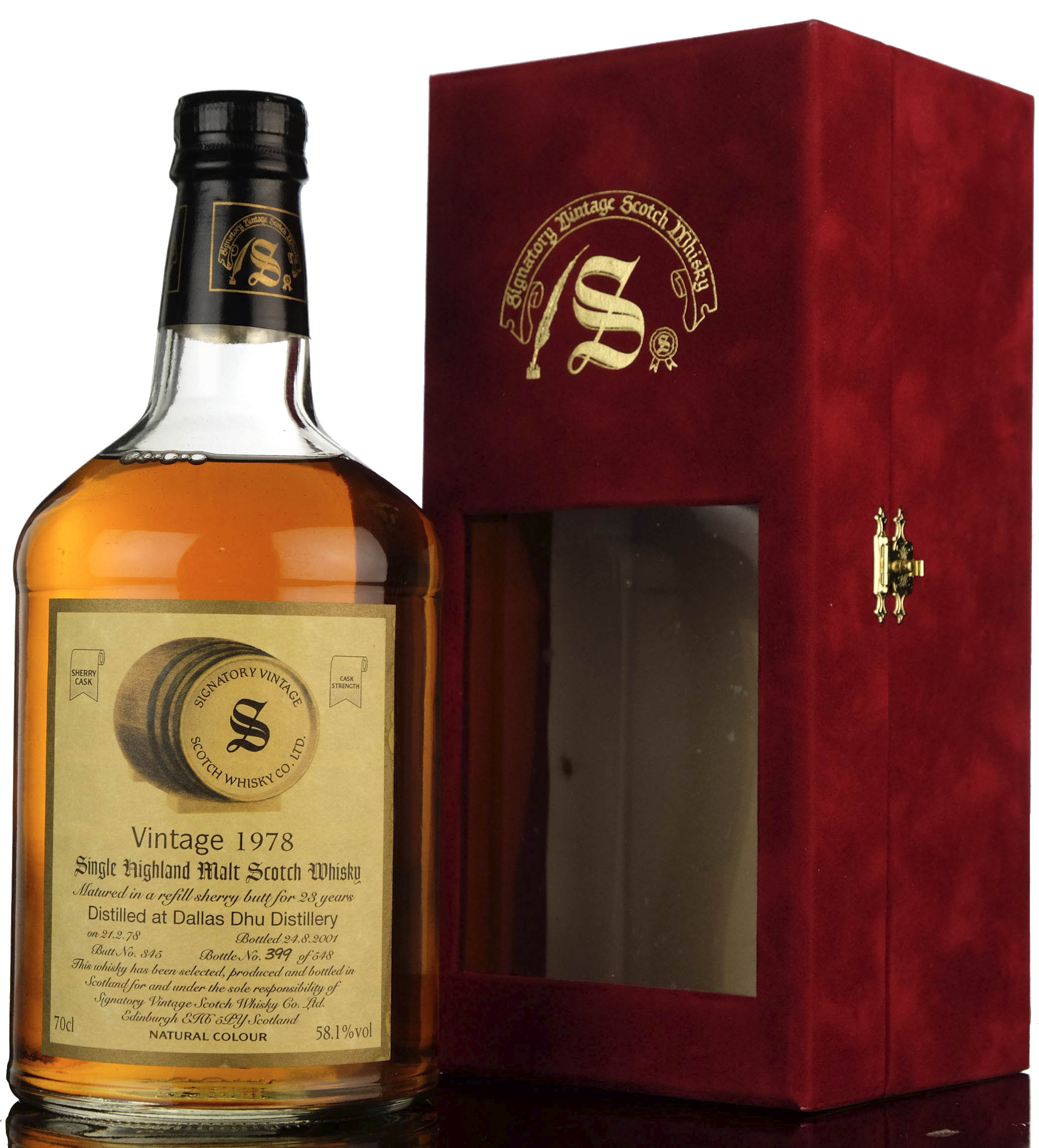 Dallas Dhu 1978 - 2001 23 Signatory Vintage