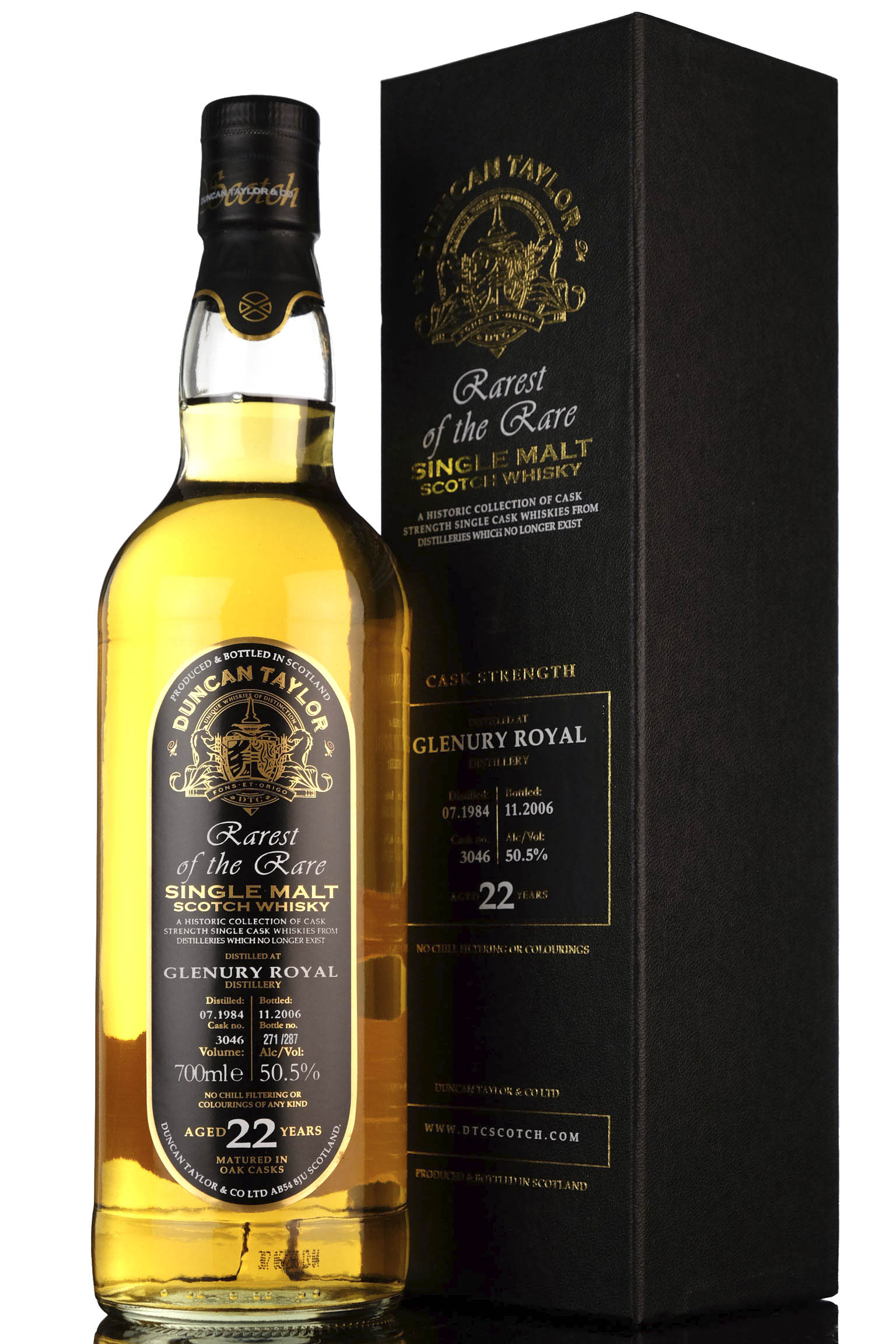 Glenury Royal 1984-2006 - 22 Year Old - Duncan Taylor - Rarest Of The Rare