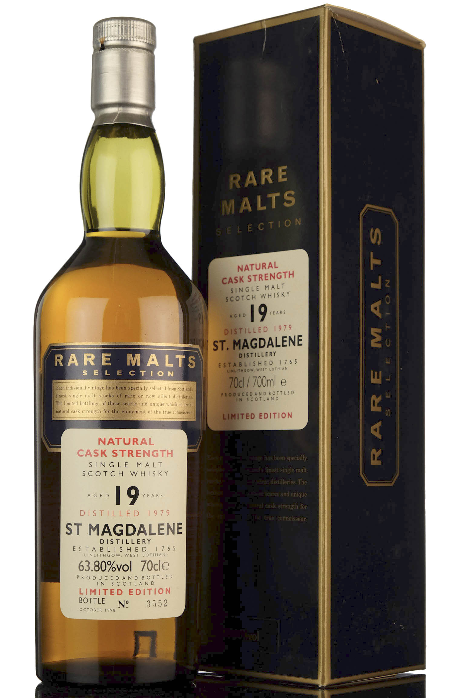 St Magdalene 1979-1998 - 19 Year Old - Rare Malts 63.80%