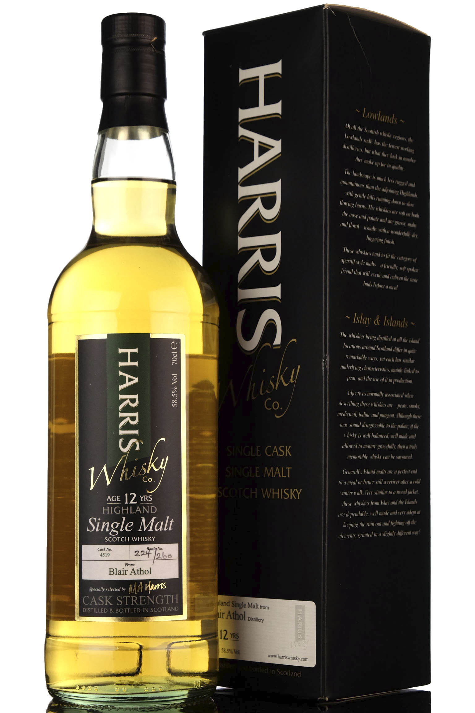 Blair Athol 2000-2012 - 12 Year Old - Harris Whisky Co