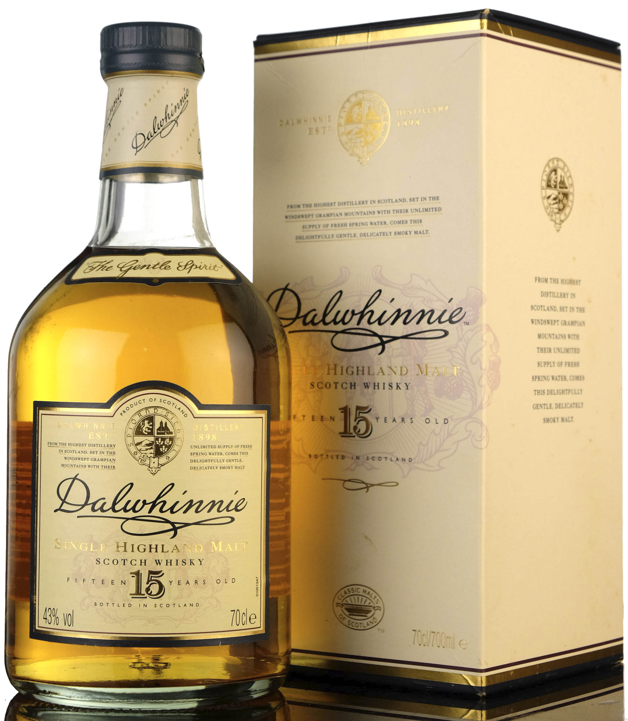 Dalwhinnie 15 Year Old - Early 2000s