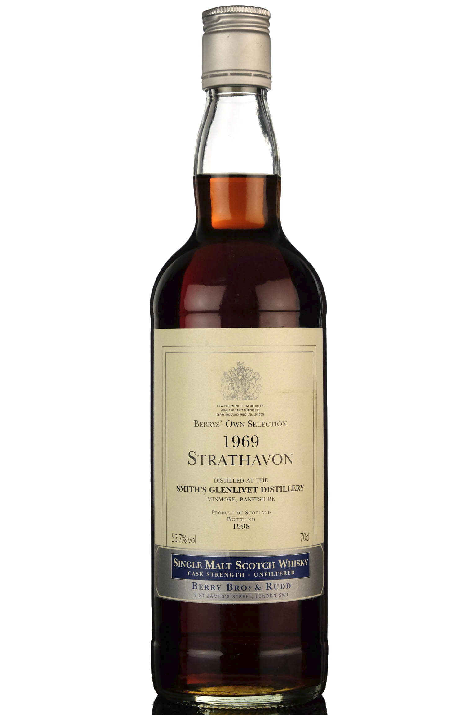 Smiths Glenlivet 1969-1998 - Berry Bros & Rudd