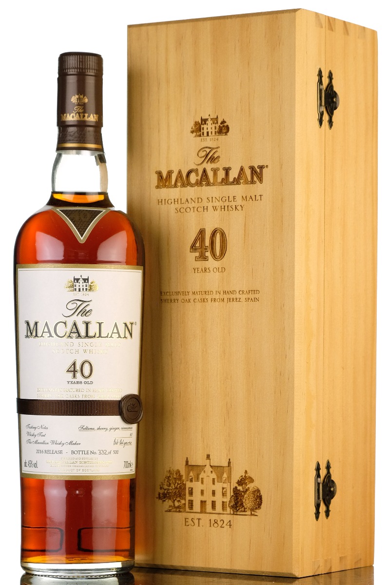 Macallan 40 Year Old - 2016 Release