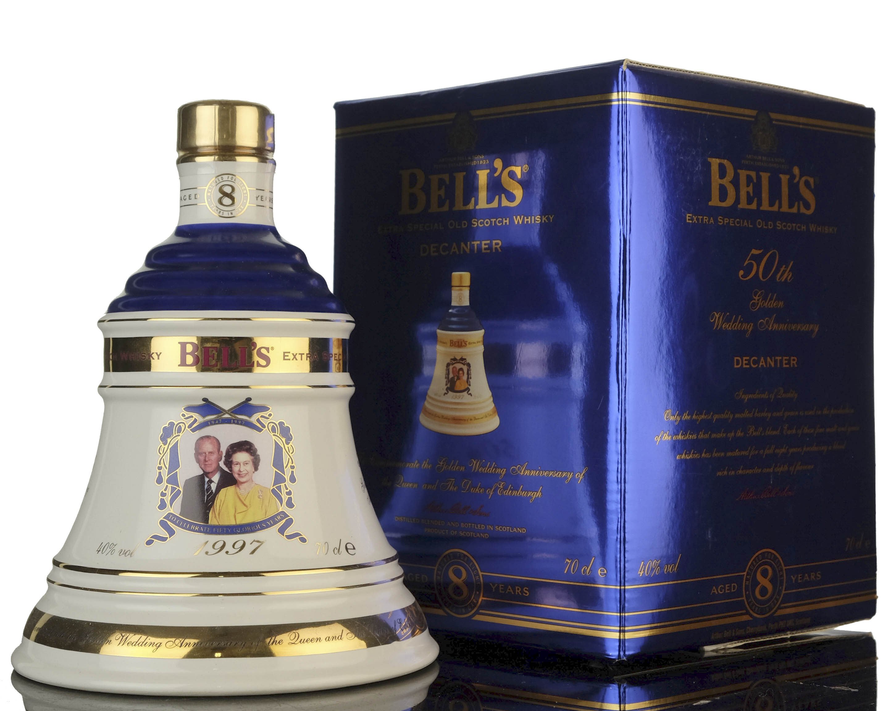 Bells 50th Golden Wedding Anniversary Of The Queen And The Duke Of Edinburgh