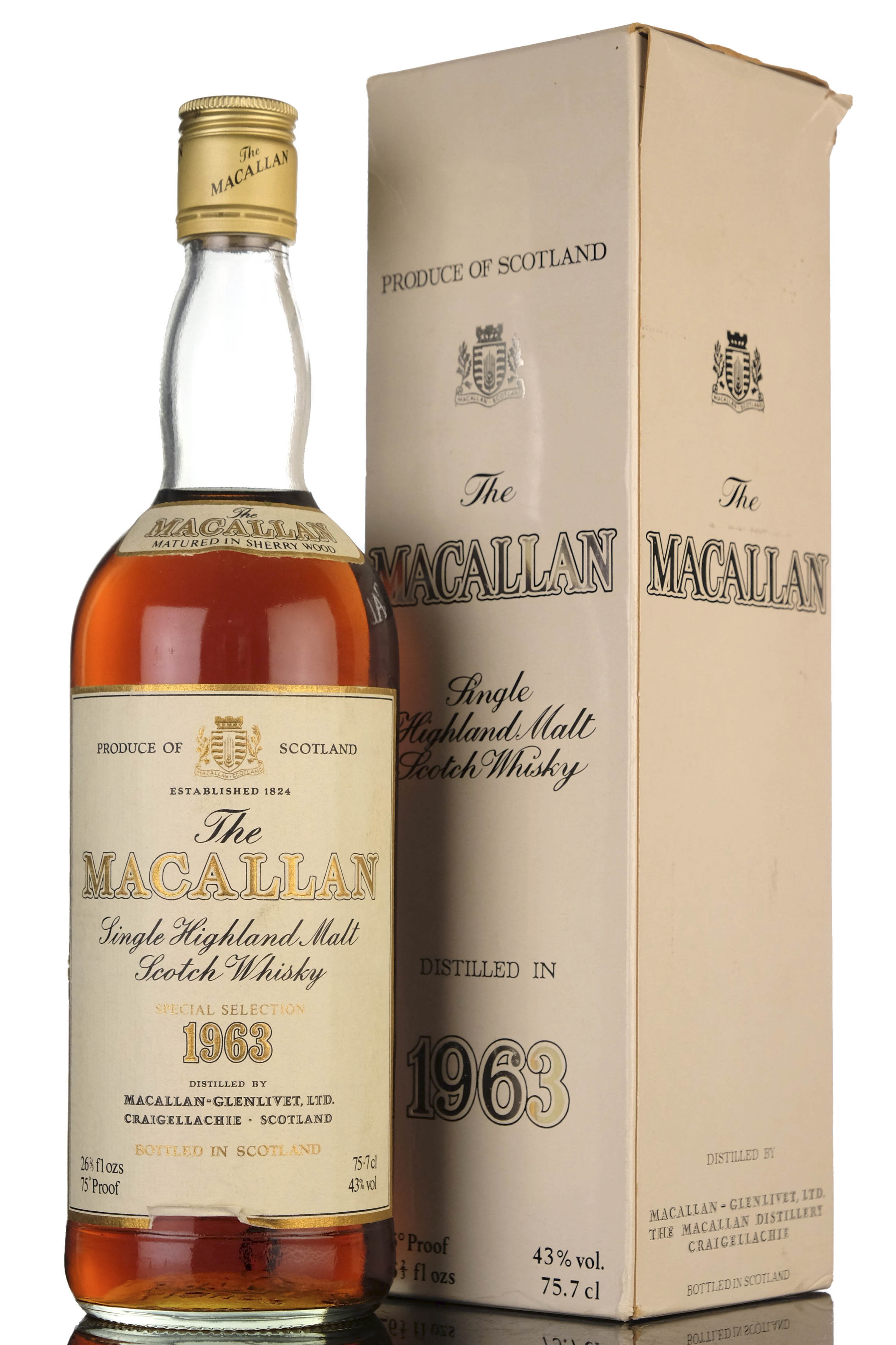 Macallan 1963 - Special Selection - 1970s