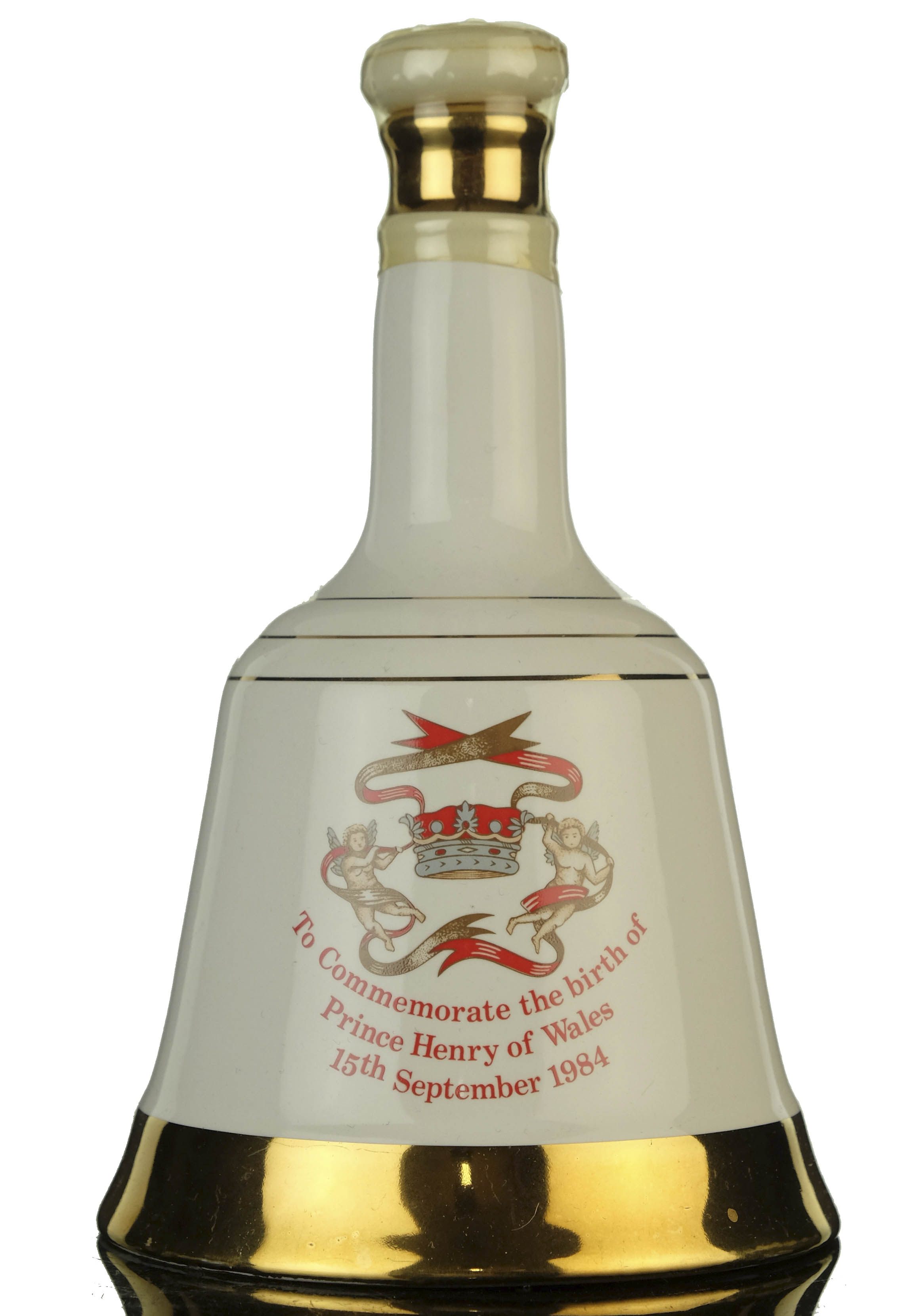 Bells Commemorate Decanter - The Birth Of Prince Henry Of Wales 1984